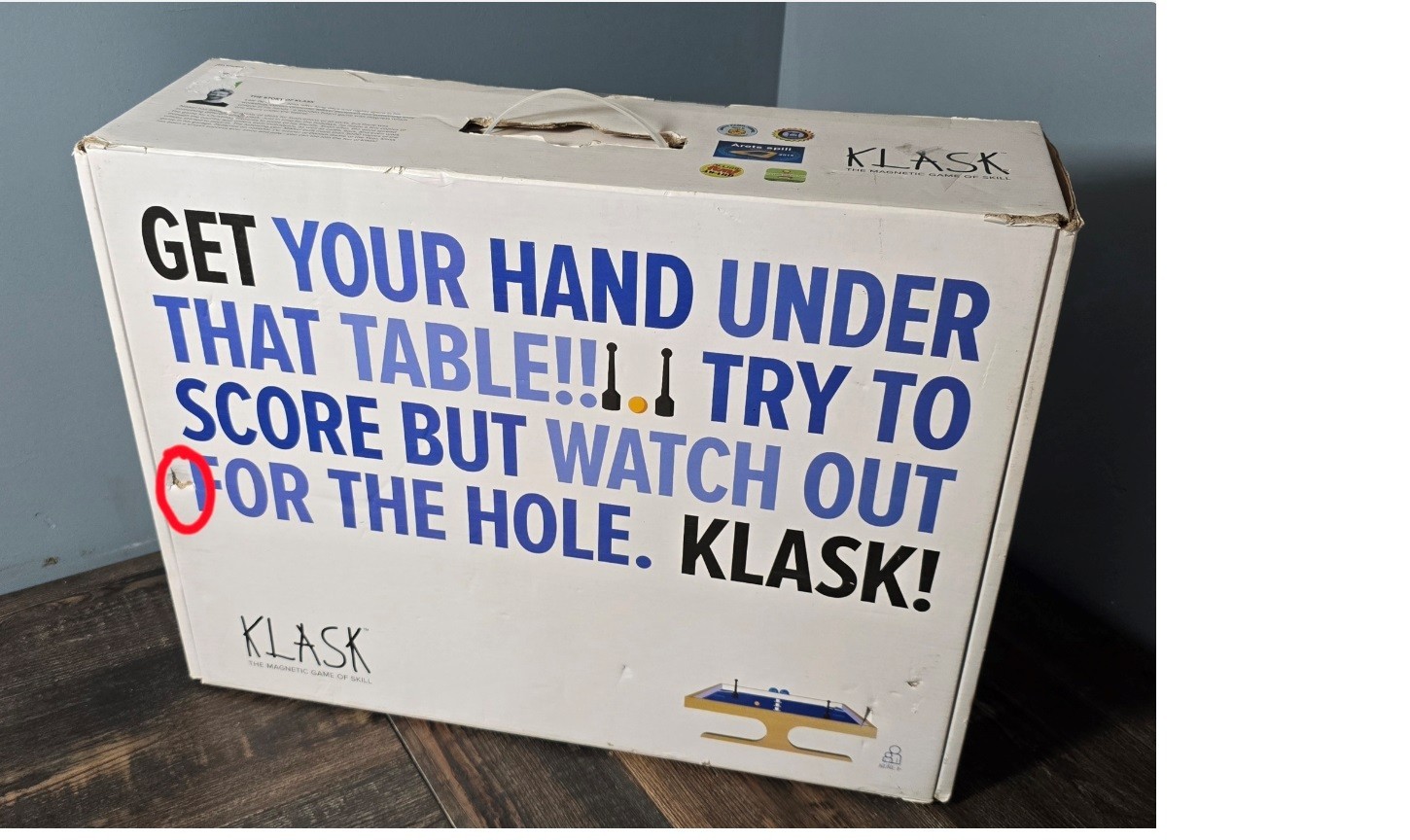Klask The Magnetic Game of Skill