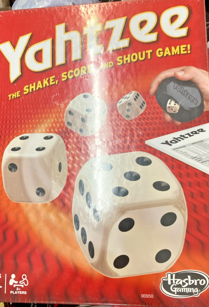 Hasbro Yahtzee Game – NEW & Sealed