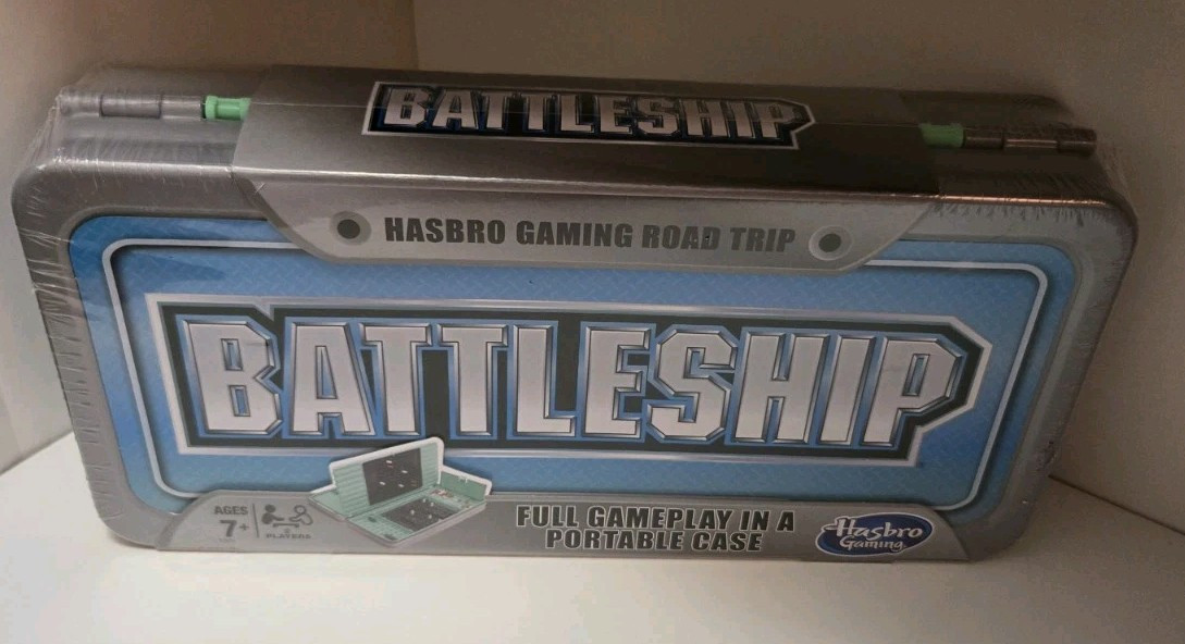 Hasbro Battleship Classic Board Game Road Trip Travel Edition 2-4 Players NIB