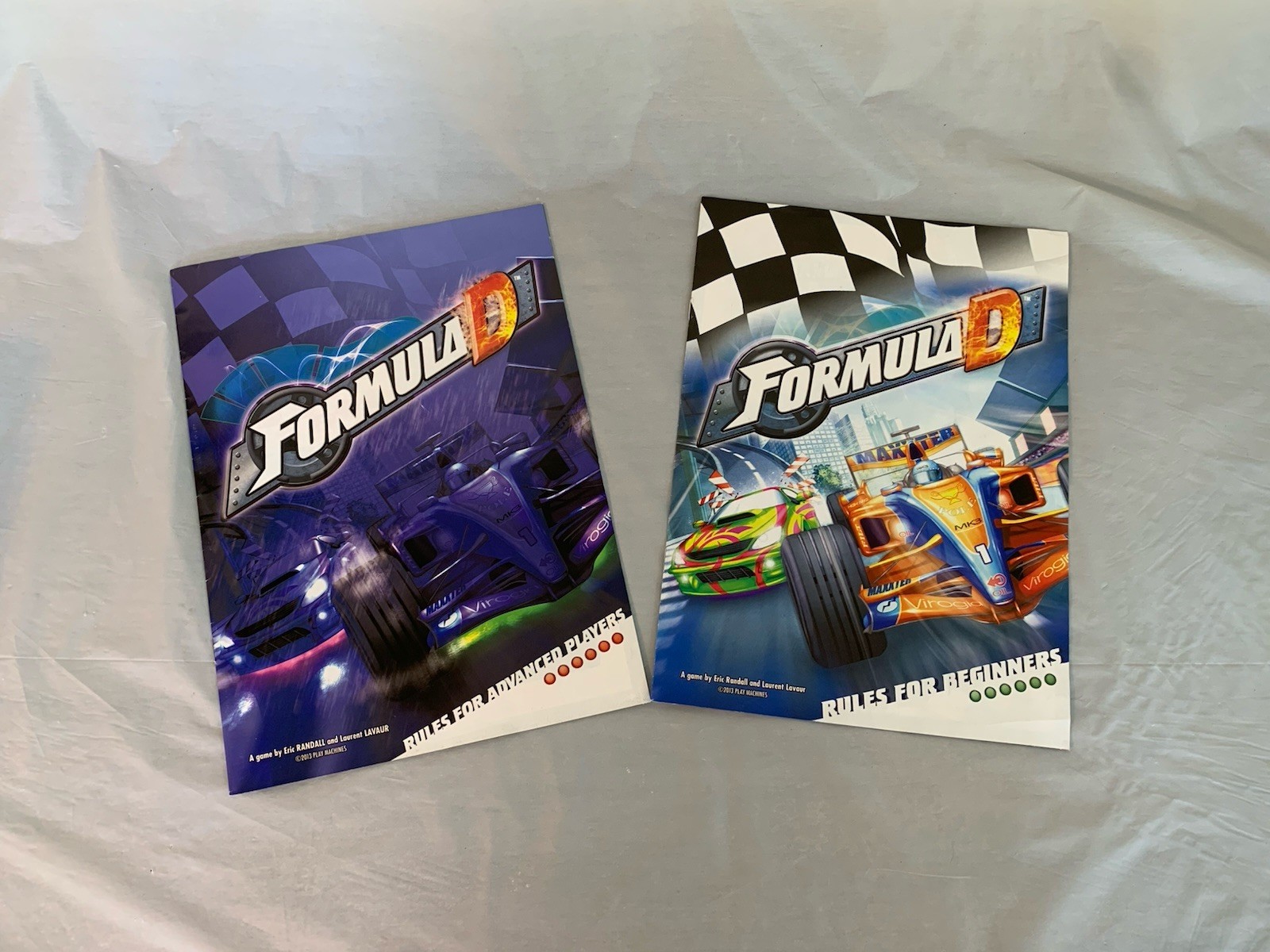 Replacement Instruction Manuals for Formula D Board Game