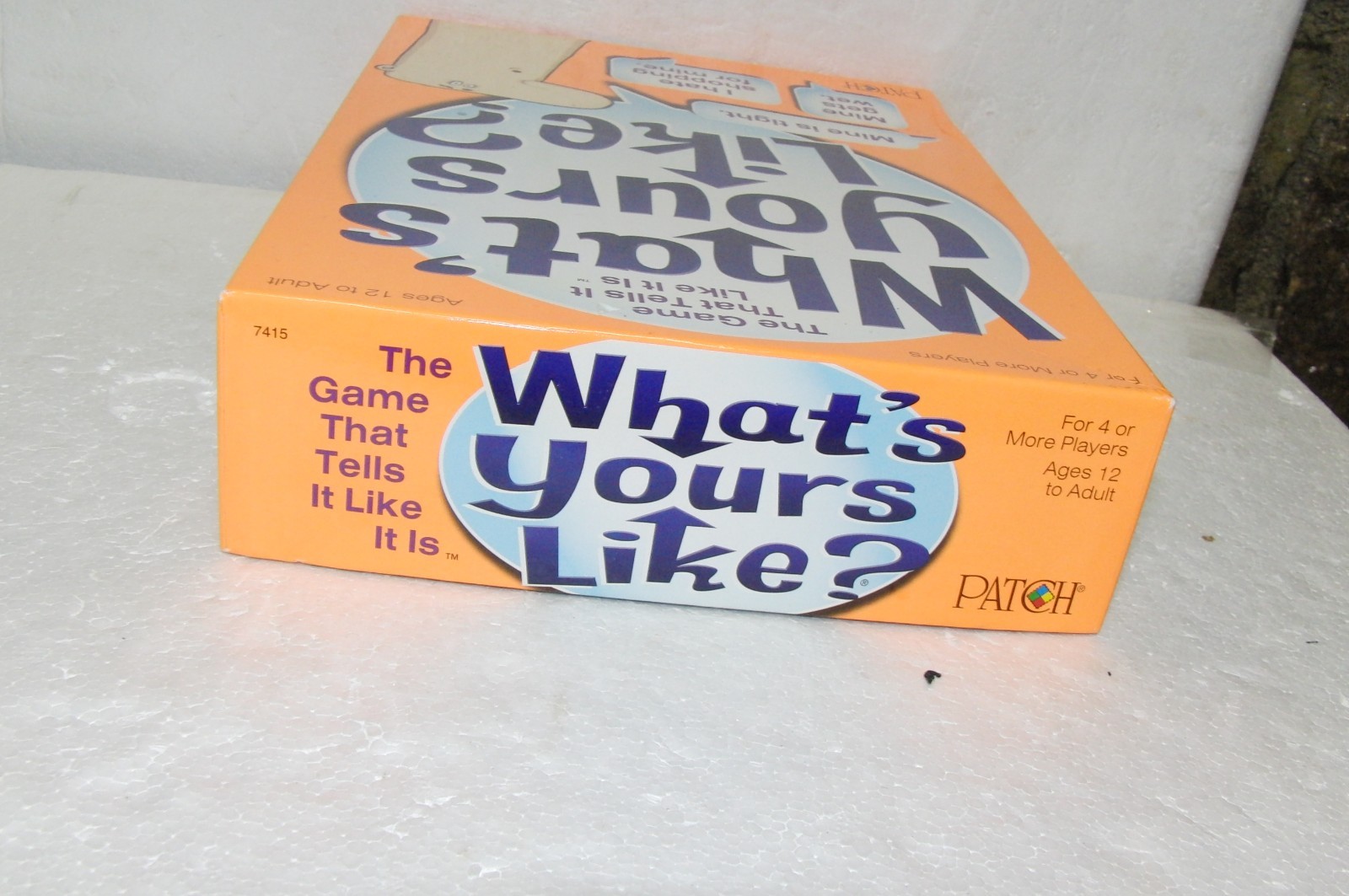 Patch Products 2013 What’s Yours Like Family Party Game NEW