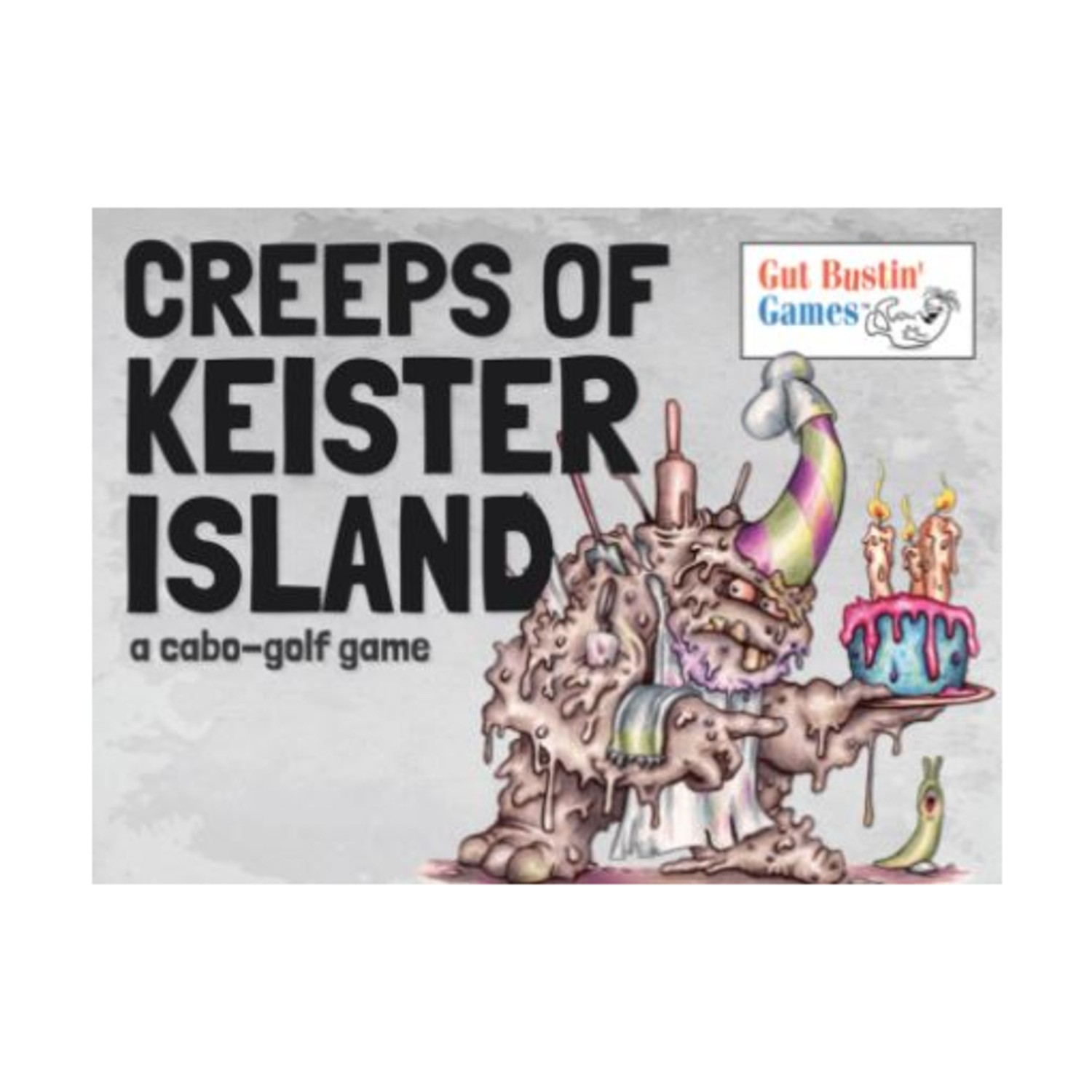 Gut Bustin’ Boardgame Creeps of Keister Island Box VG/NM