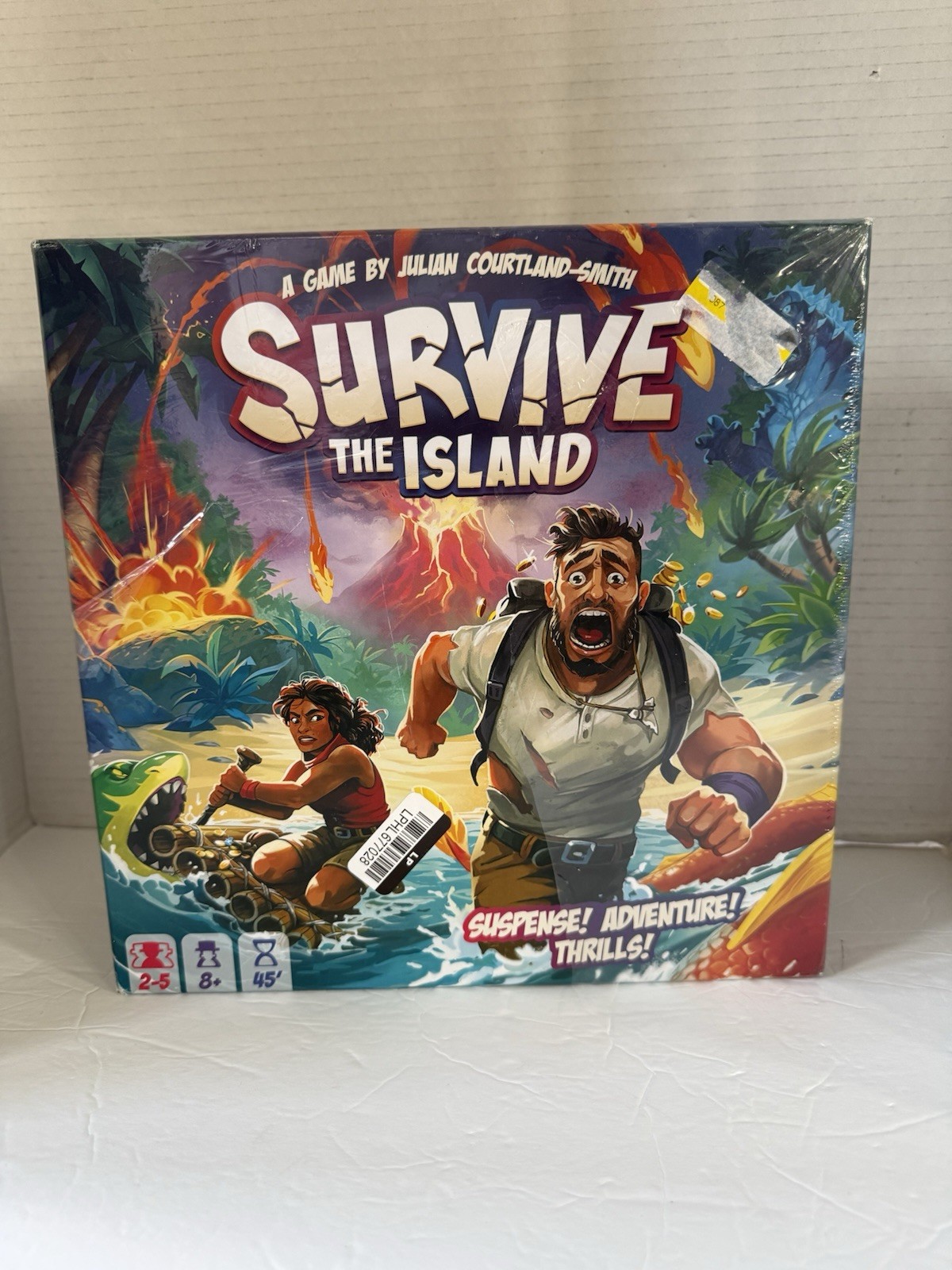 Zygomatic Survive The Island Board Game – NEW partially Sealed