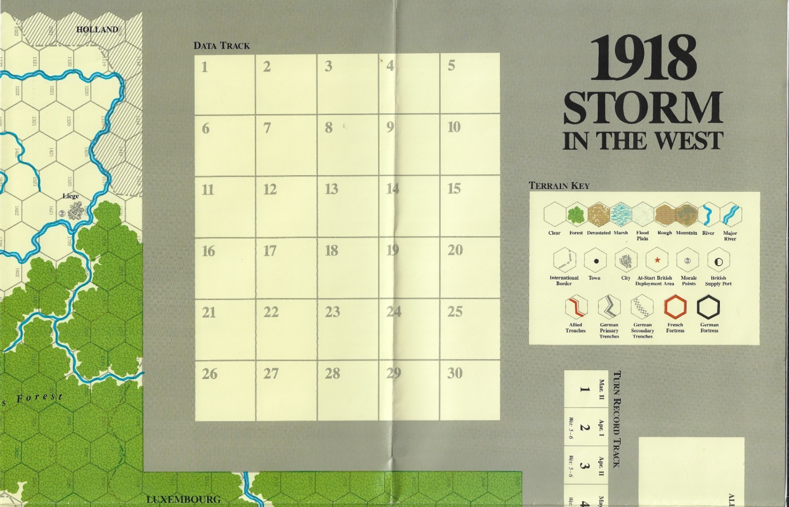 Command Magazine #16 1918 Storm in the West WWI; Operation Desert Weirdness