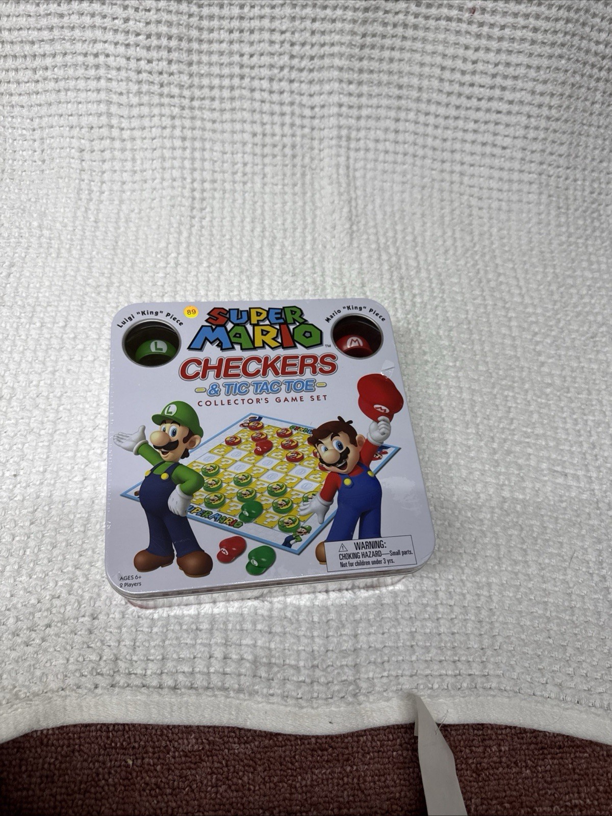 Super Mario Checkers Collector’s Edition, NEW, SEALED