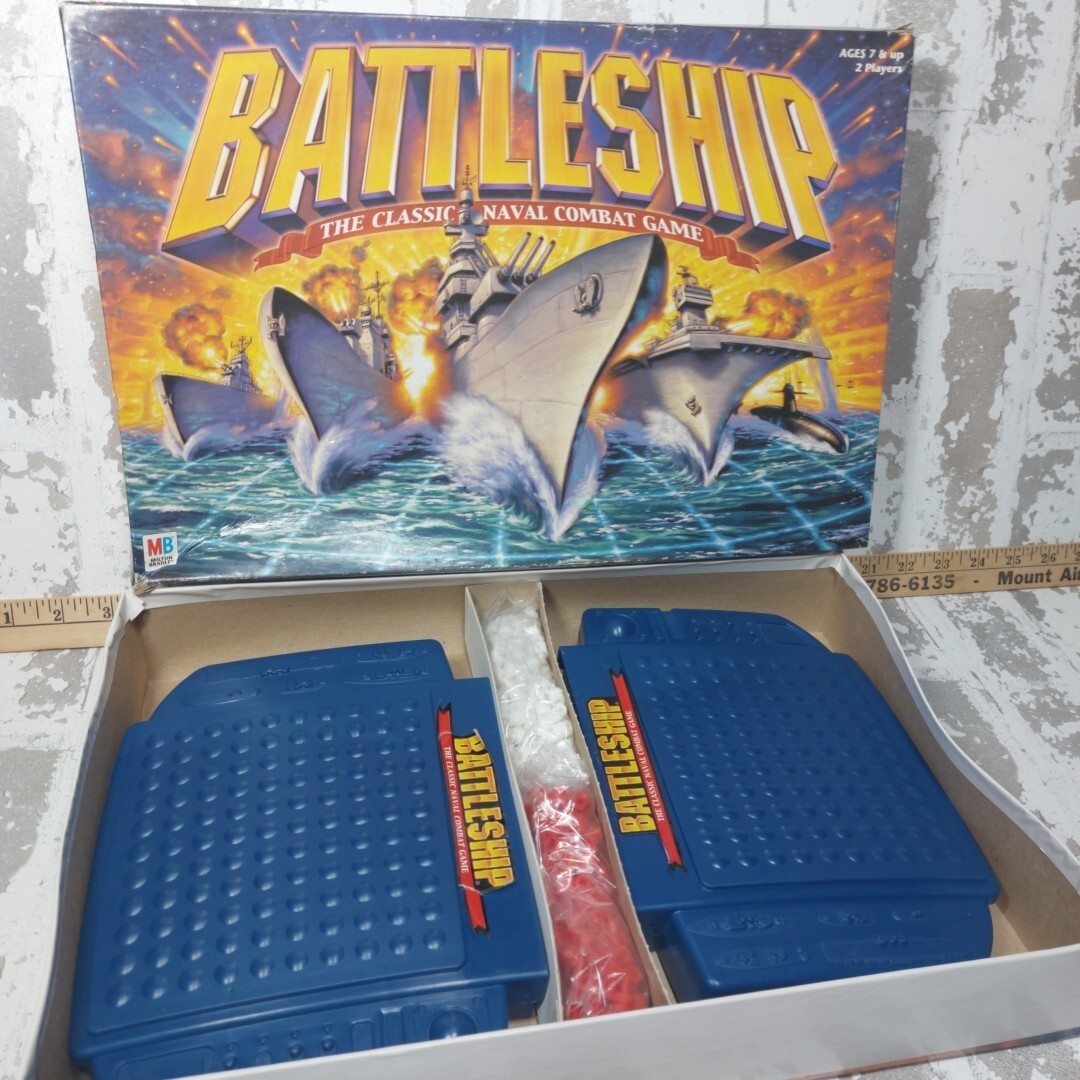 Battleship The Classic Naval Combat Game by Milton Bradley
