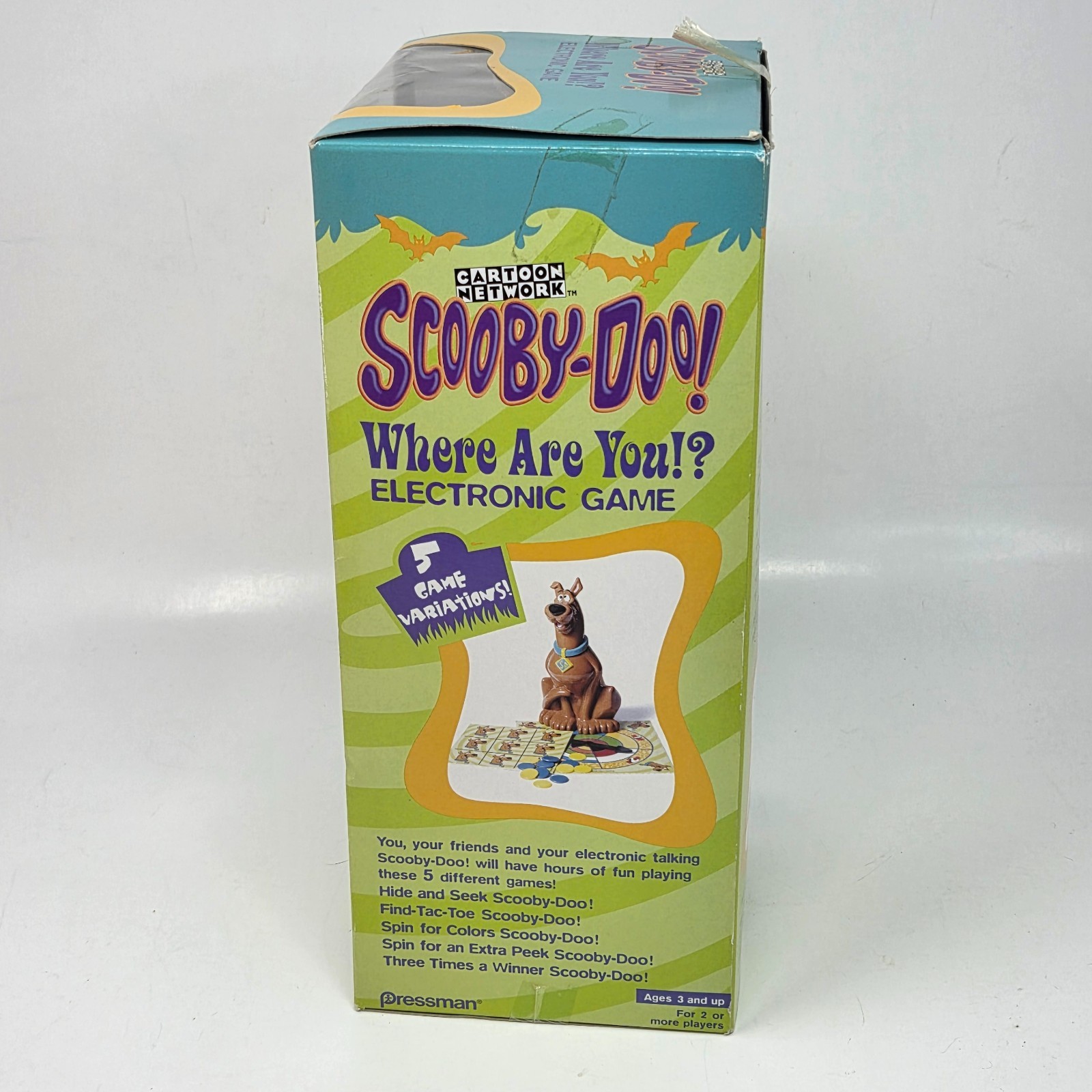 VINTAGE 2000 SCOOBY DOO WHERE ARE YOU? PRESSMAN ELECTRONIC GAME NEW SEALED