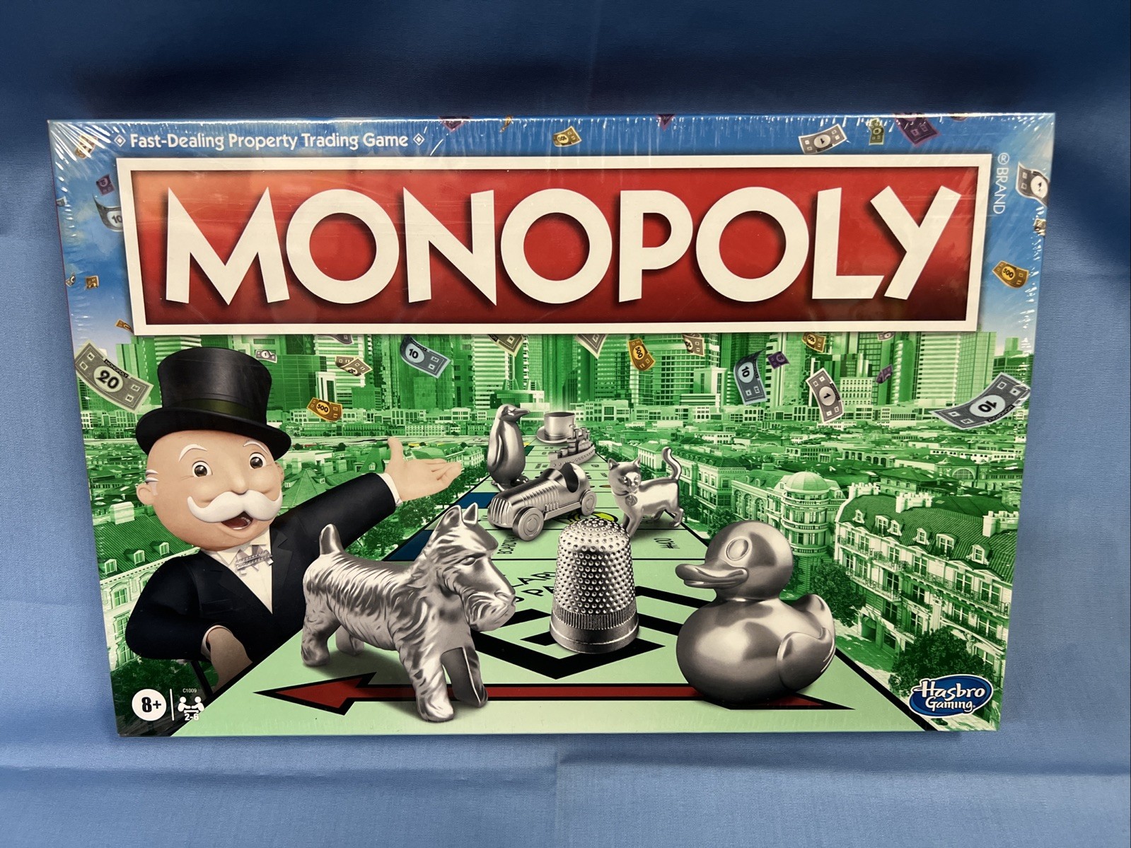 Hasbro Monopoly Classic Game Edition Family Traditional 8 Token New Sealed