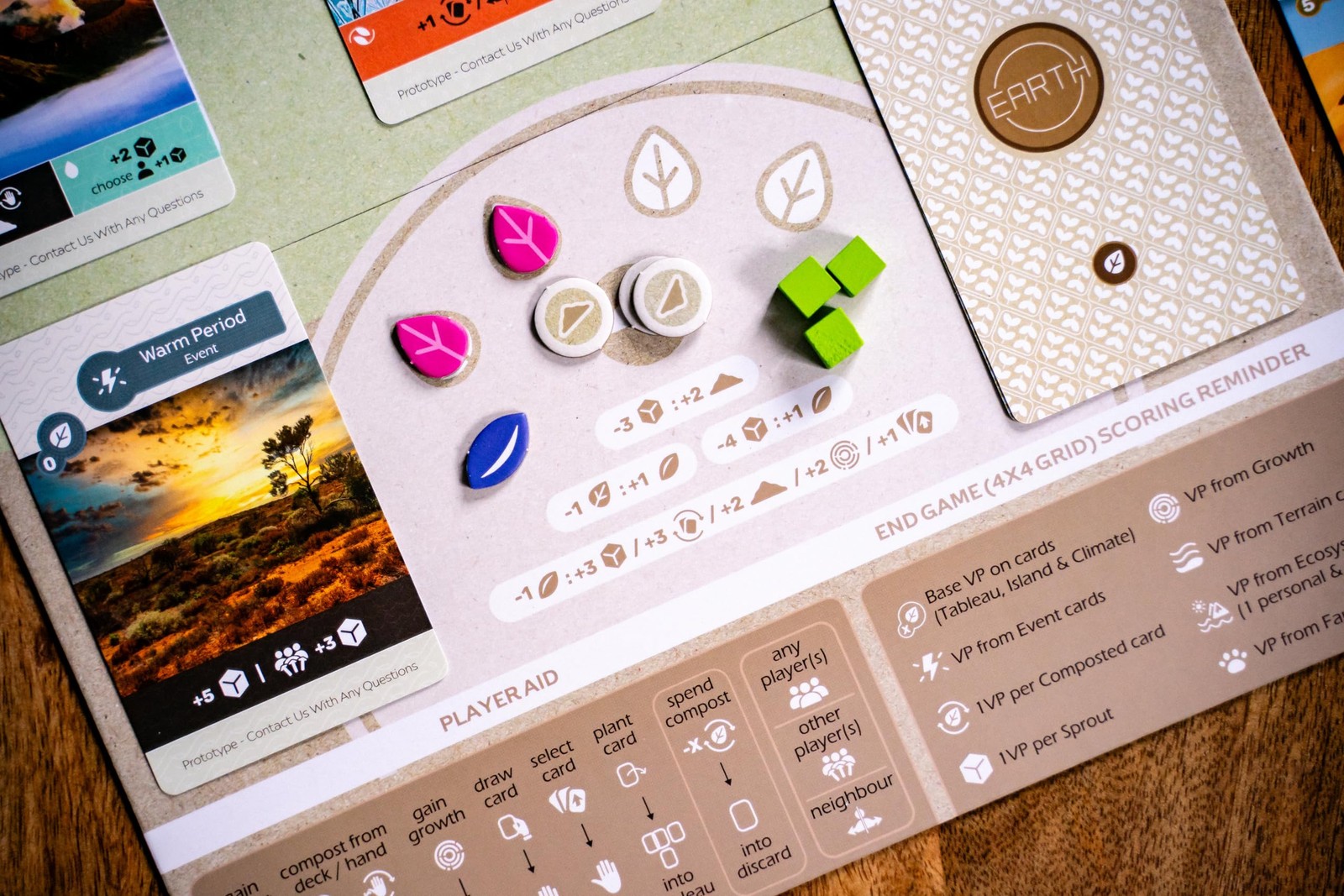 Earth: Abundance Expansion | Board Game Expansion | Ecosystem Building, Card …