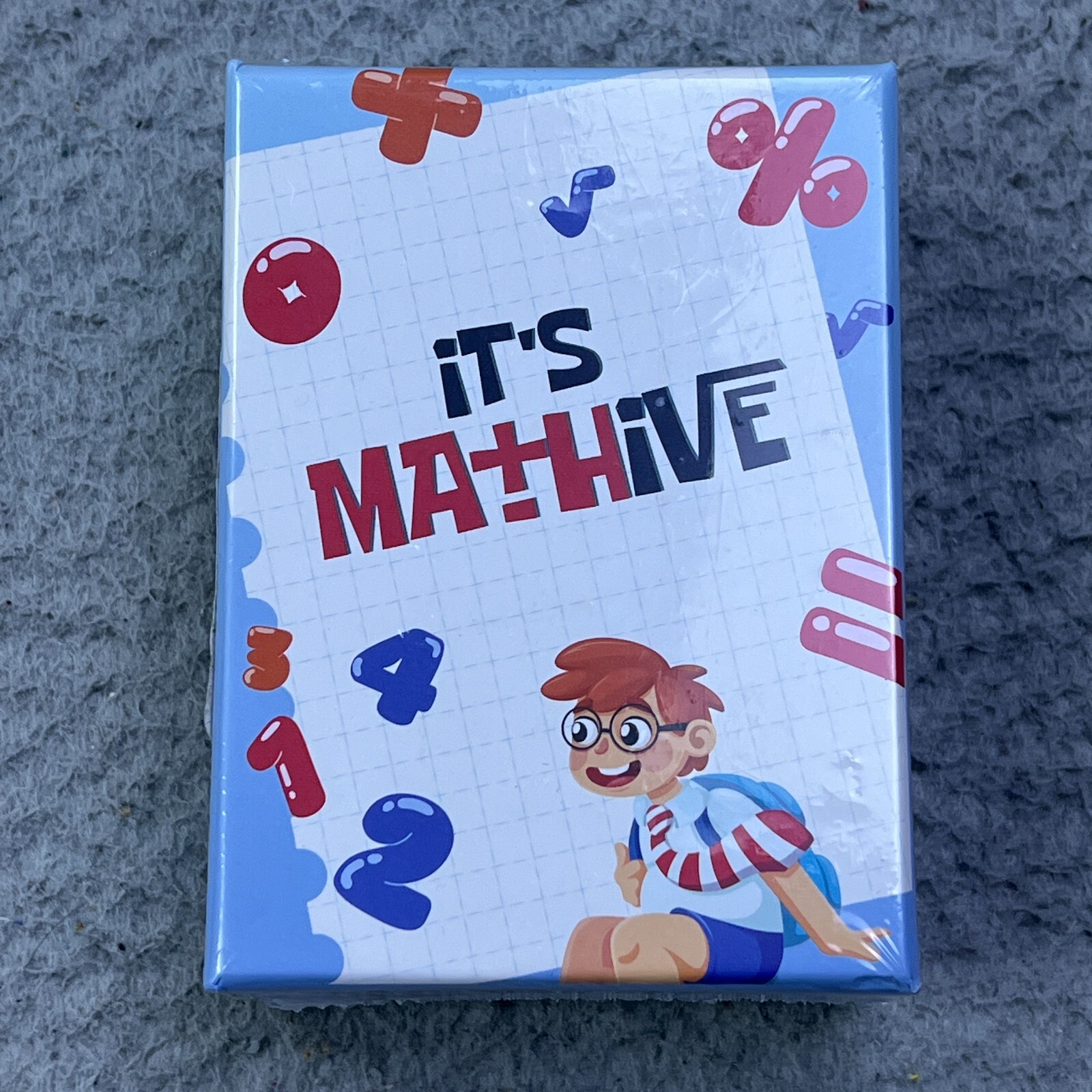 It’s Mathive Card Game for Kids teens Interactive Math Learning Game Box Set