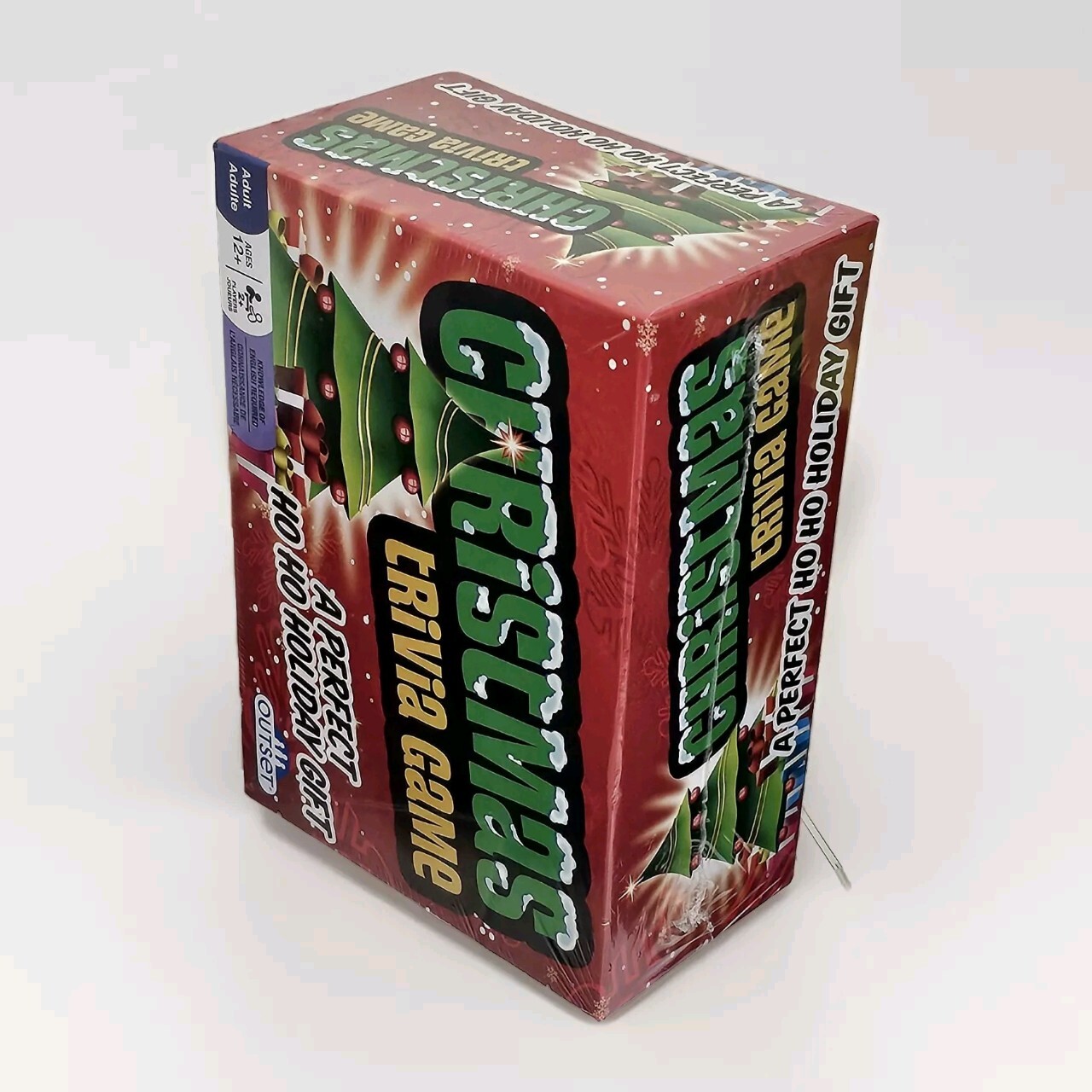 Christmas Trivia Game Holiday Fun Game Night Ages 12 and up OUTSET