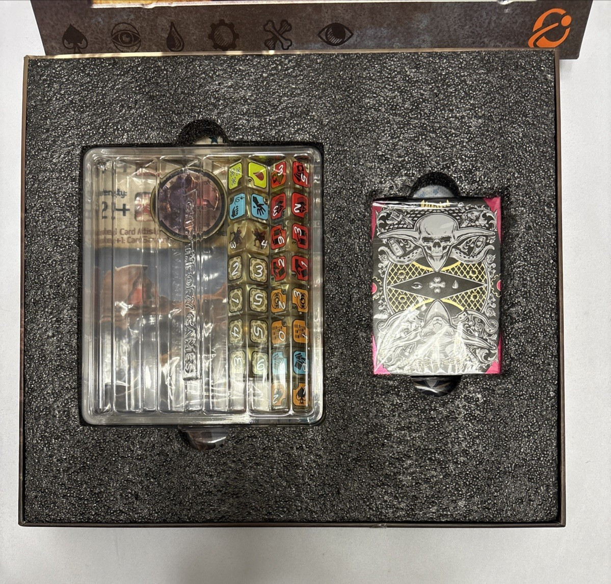 Too Many Bones: Riffle the Enigma Gearloc Character box Chip theory games (CTG)