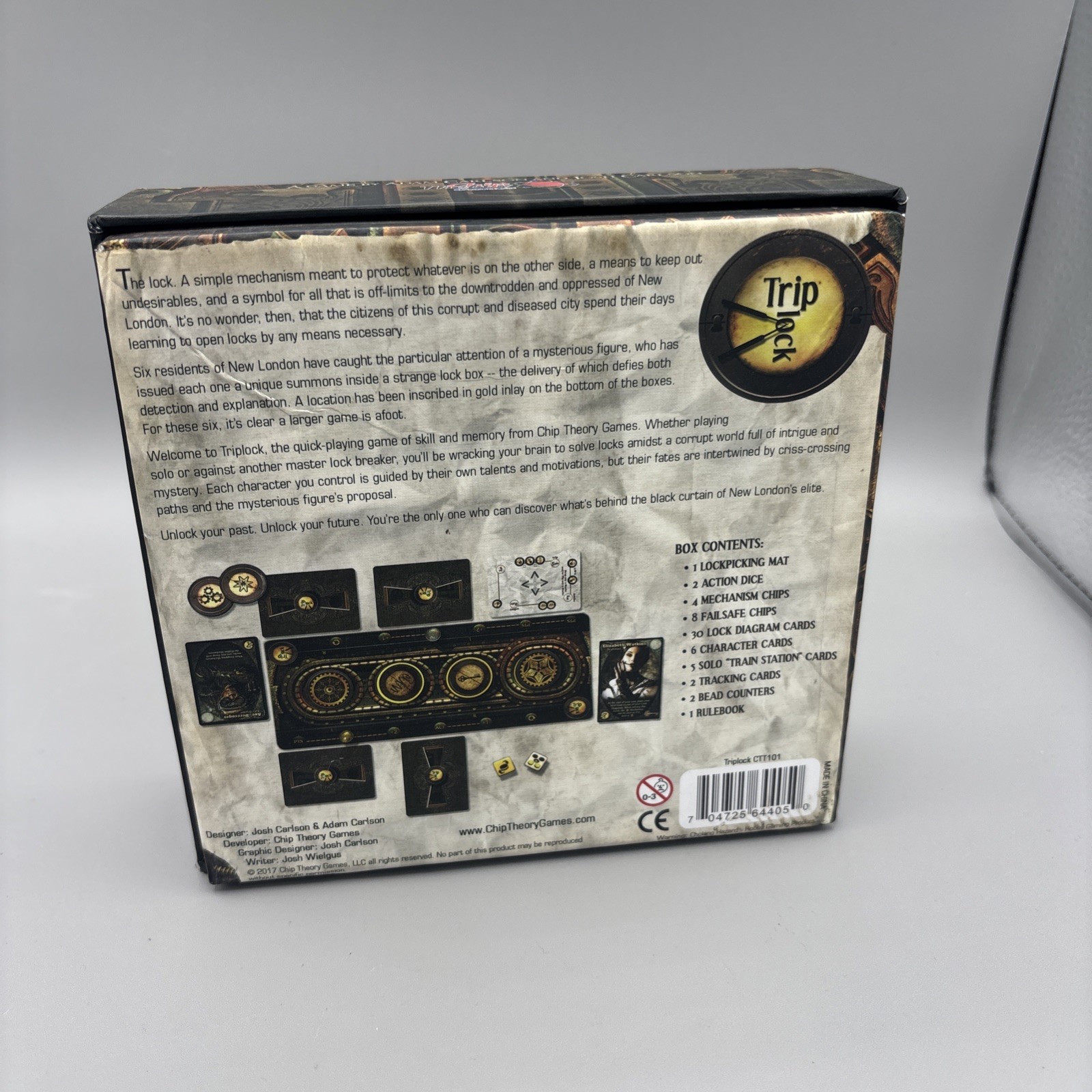 Chip Theory Board Game Triplock Box