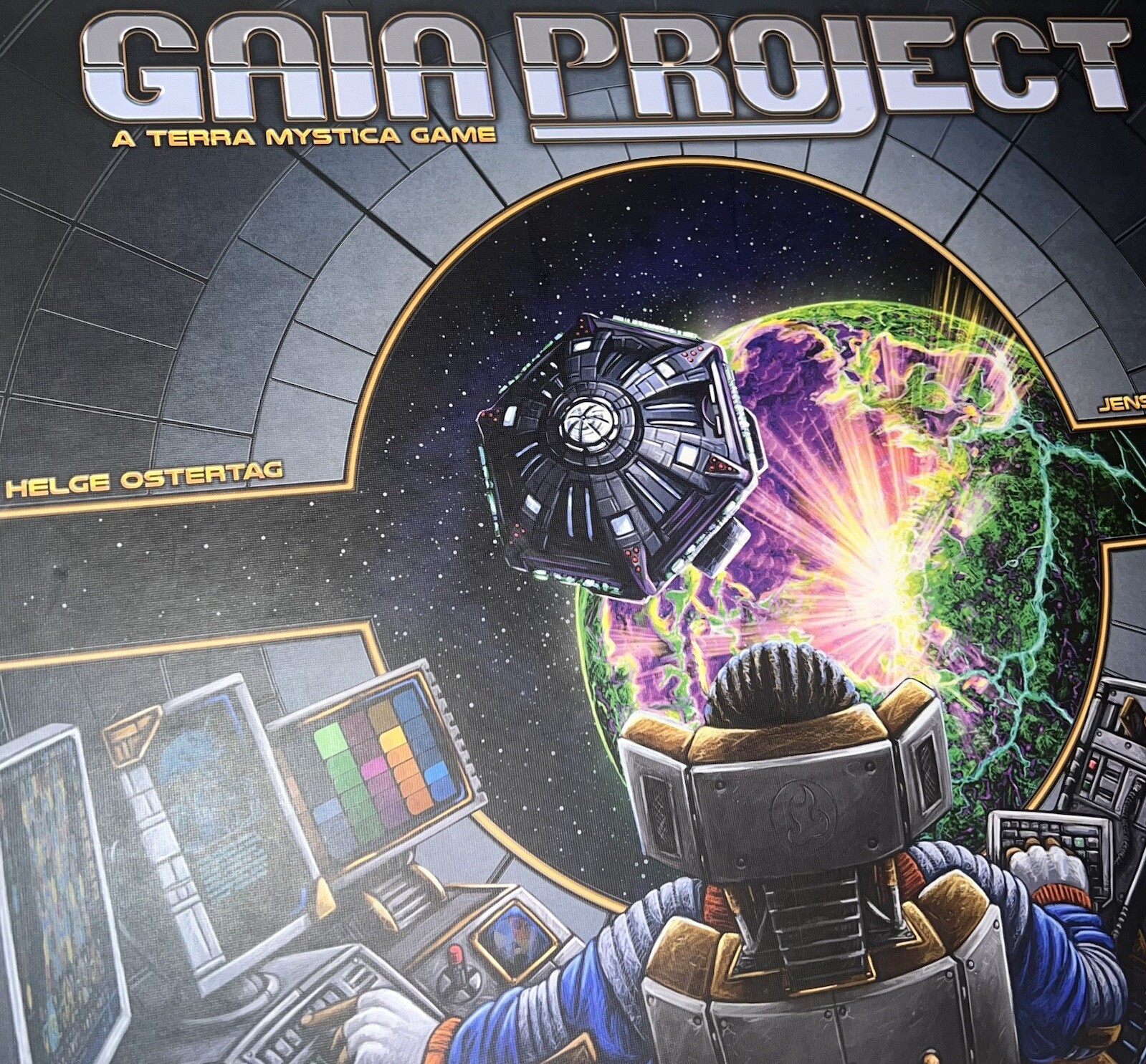 Gaia Project A Terra Mystica Board Game by Z-Man Games Complete Excellent Cond.