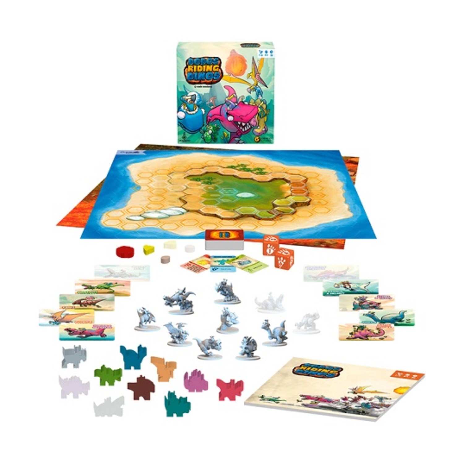 Detestable Dodos Riding Dinos (Kickstarter Ed, 2nd) Box SW (New)