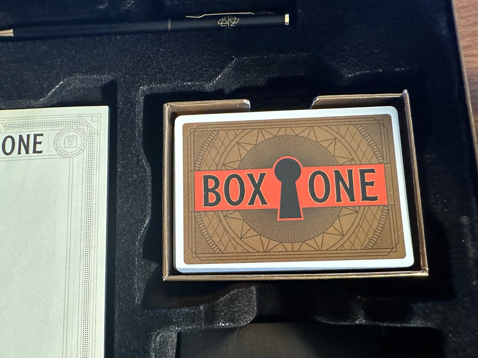 BOX ONE by Neil Patrick Harris Strategy Game Theory 11 Game – COMPLETE