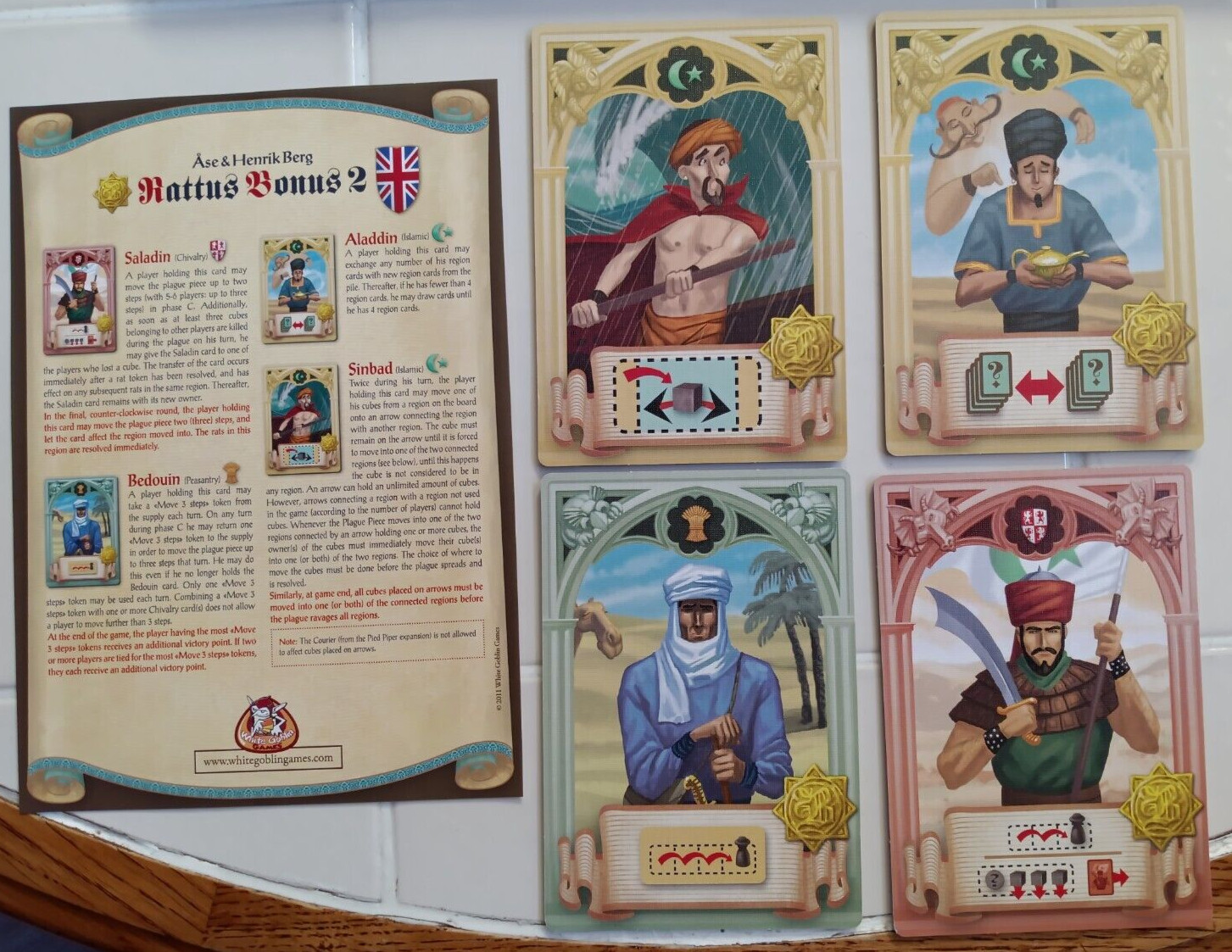 Rattus Africanus BONUS CARDS 2 – 2011 F51 – Excellent condition