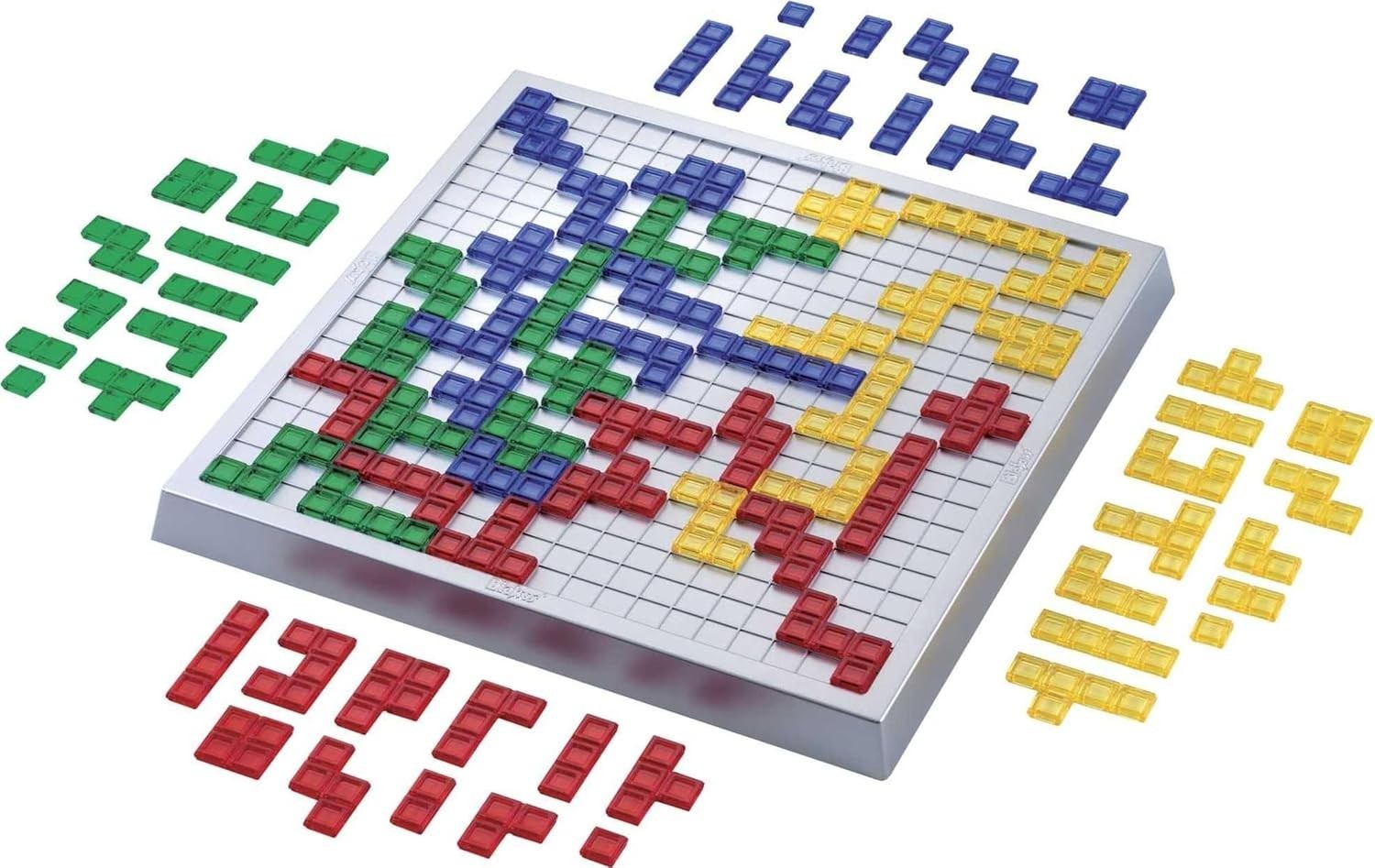Blokus XL Board Game Oversized Strategy Brain Game for Family Night Kids