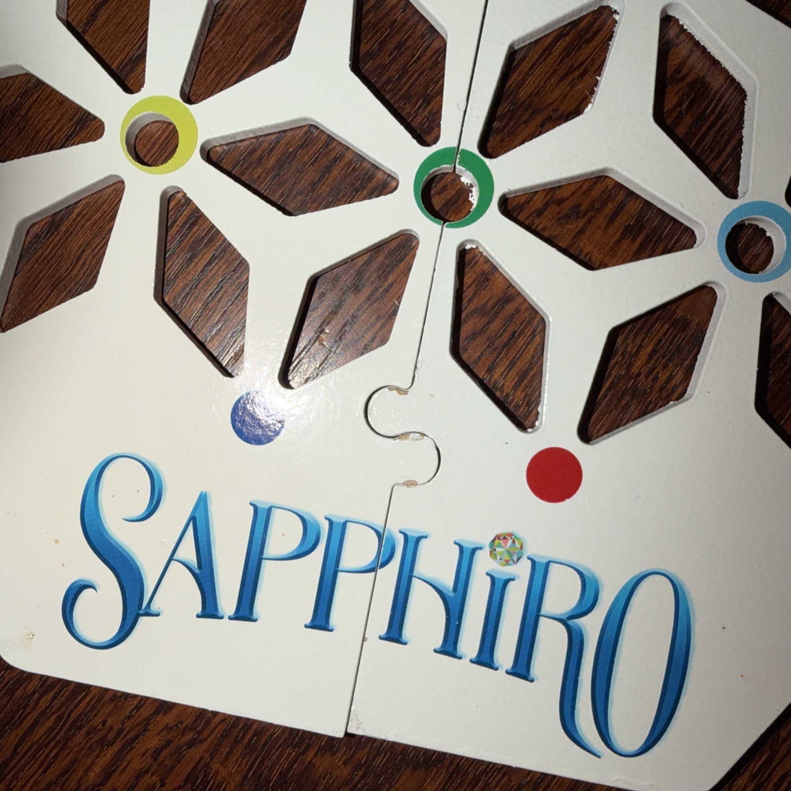 Sapphiro Board Game A Brilliant Game of Luck & Strategy by Mindware