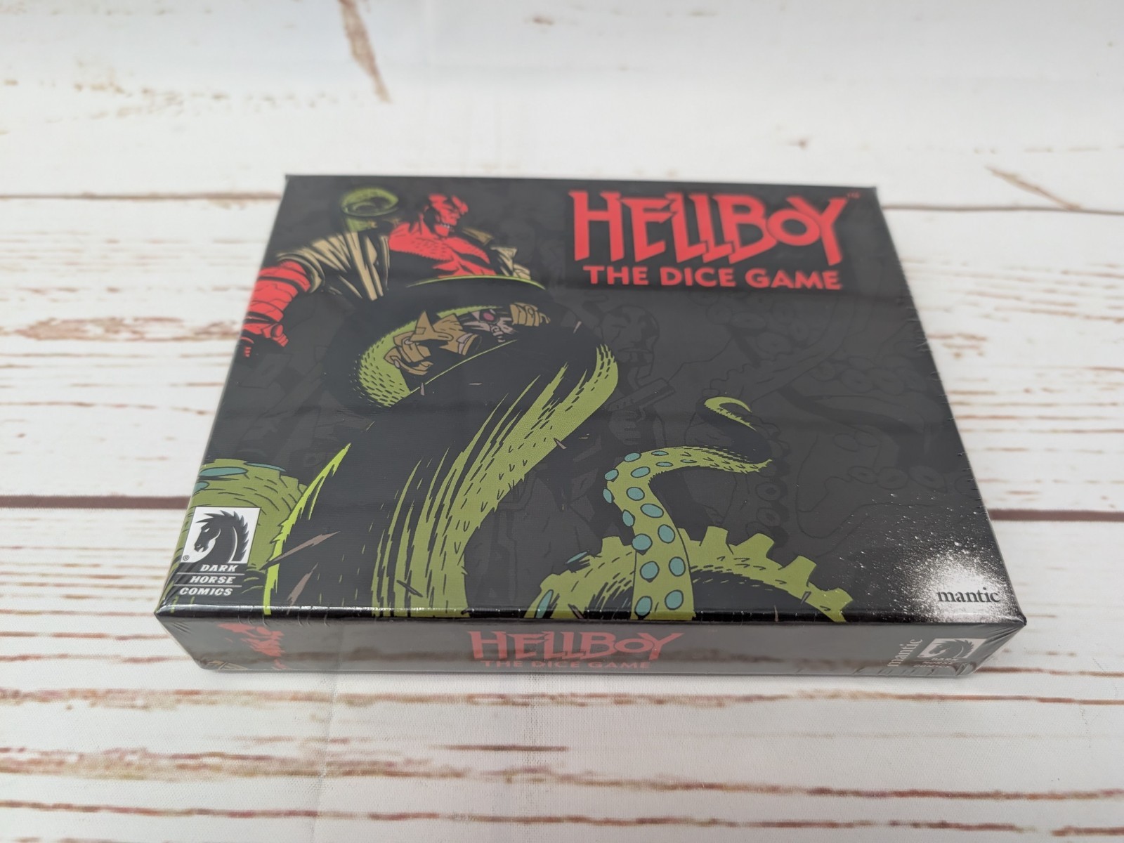 Hellboy The Dice Game NIS Mantic Games Board Dice Game Dark Horse Comics