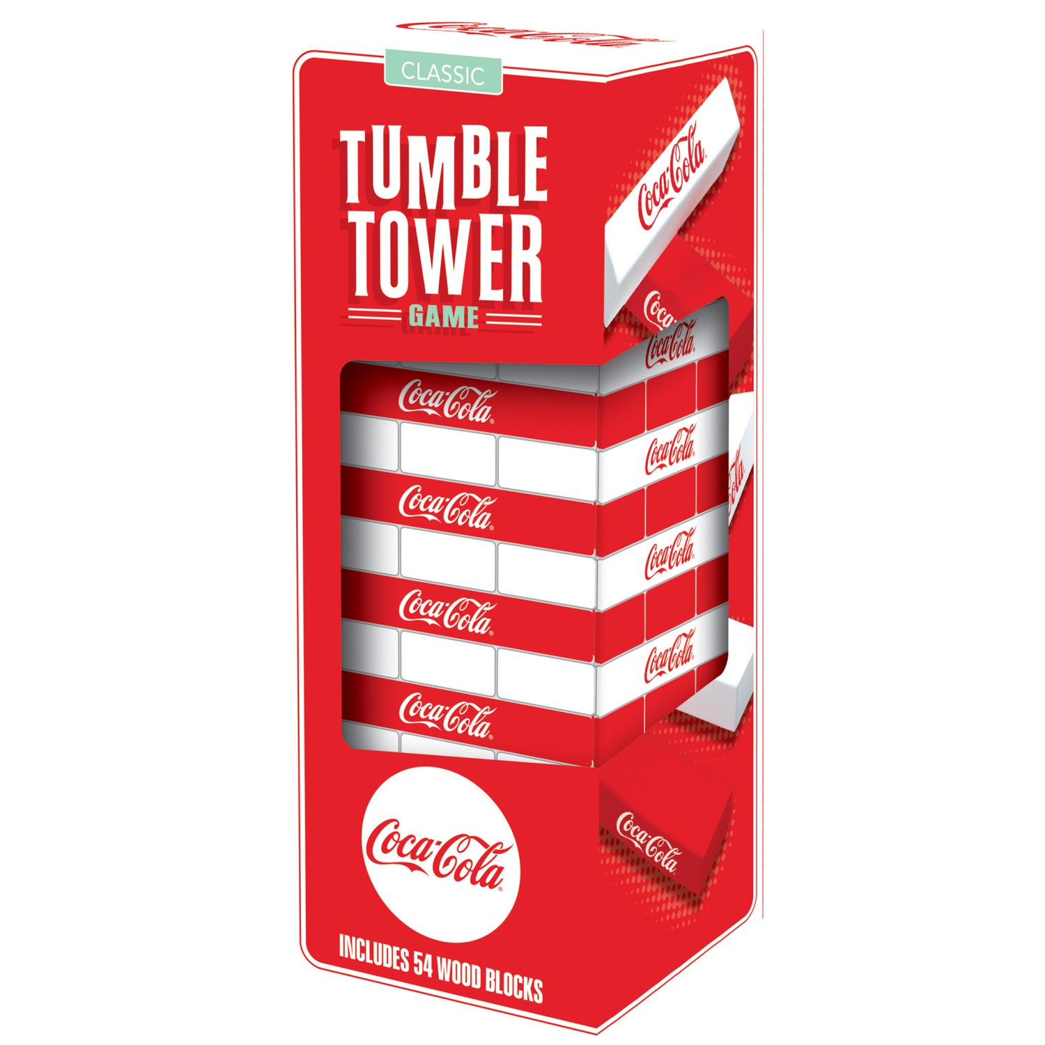 MasterPieces – Coca-Cola – Officially Licensed Tumble Tower Game
