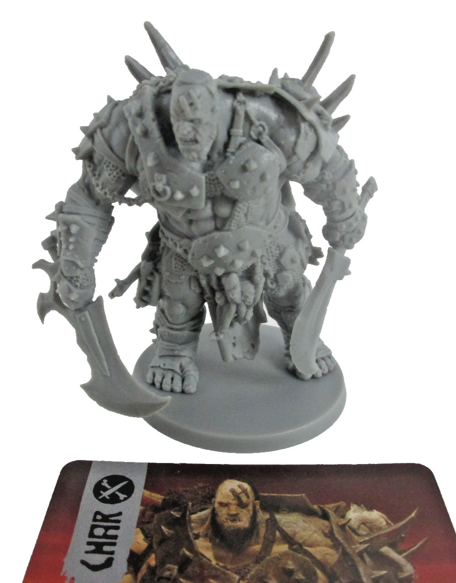 HATE: The Board Game CHAR Mercenary Mini & Card NEW!!