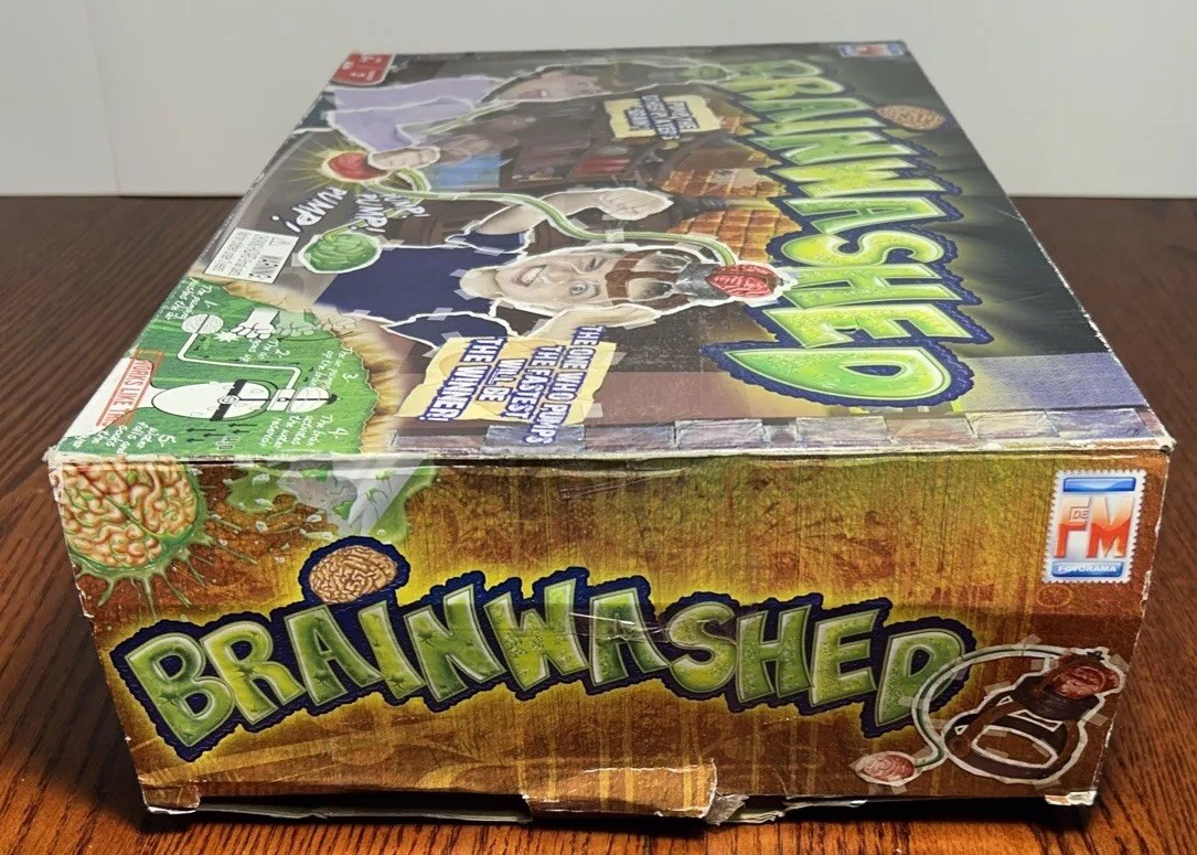 Fotorama Rare, Vtg. Brainwashed Skill And Action Game, Complete