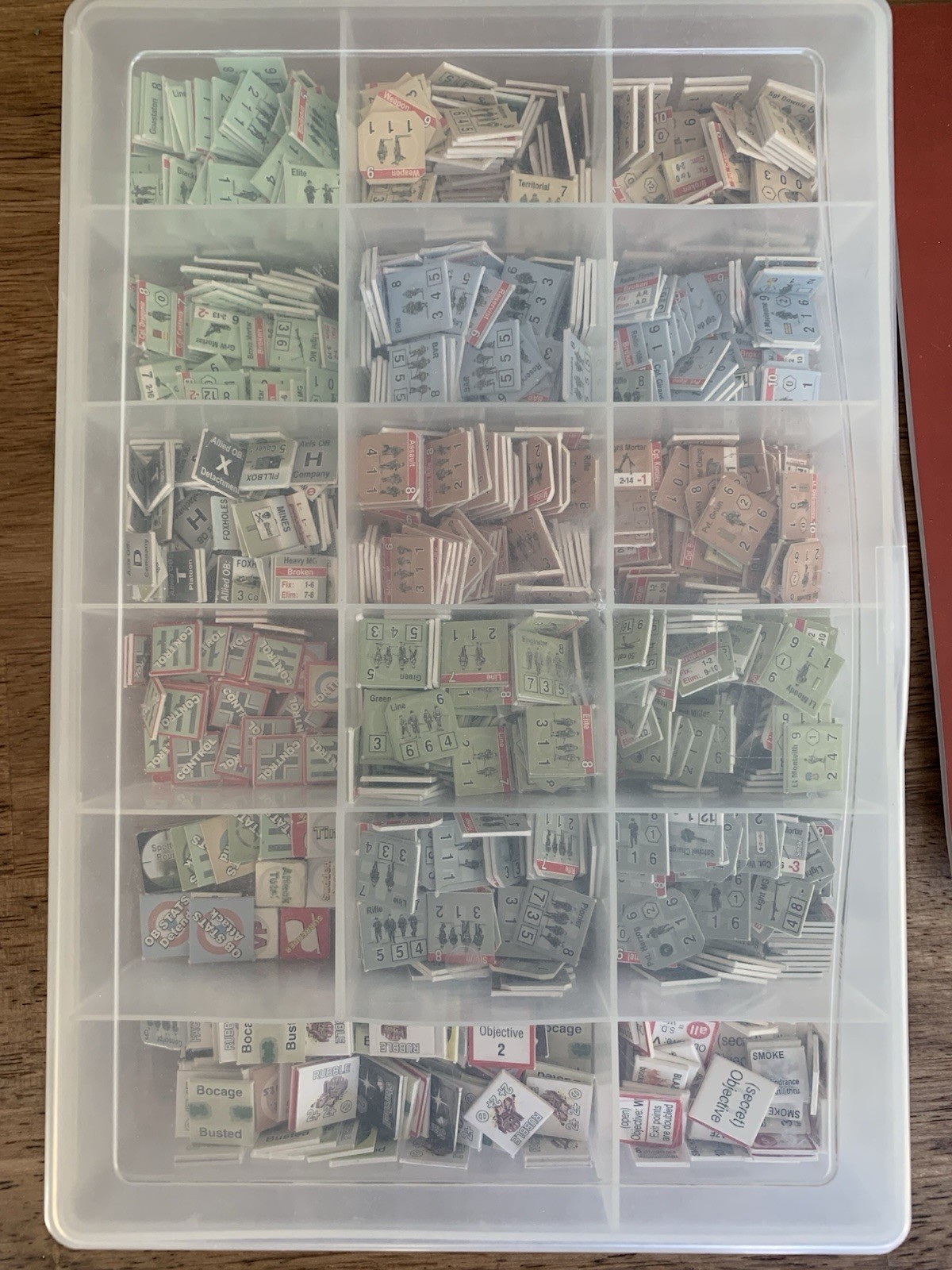 GMT Combat Commander GMT battle pack number 1-5, 7 Not sure complete Counters