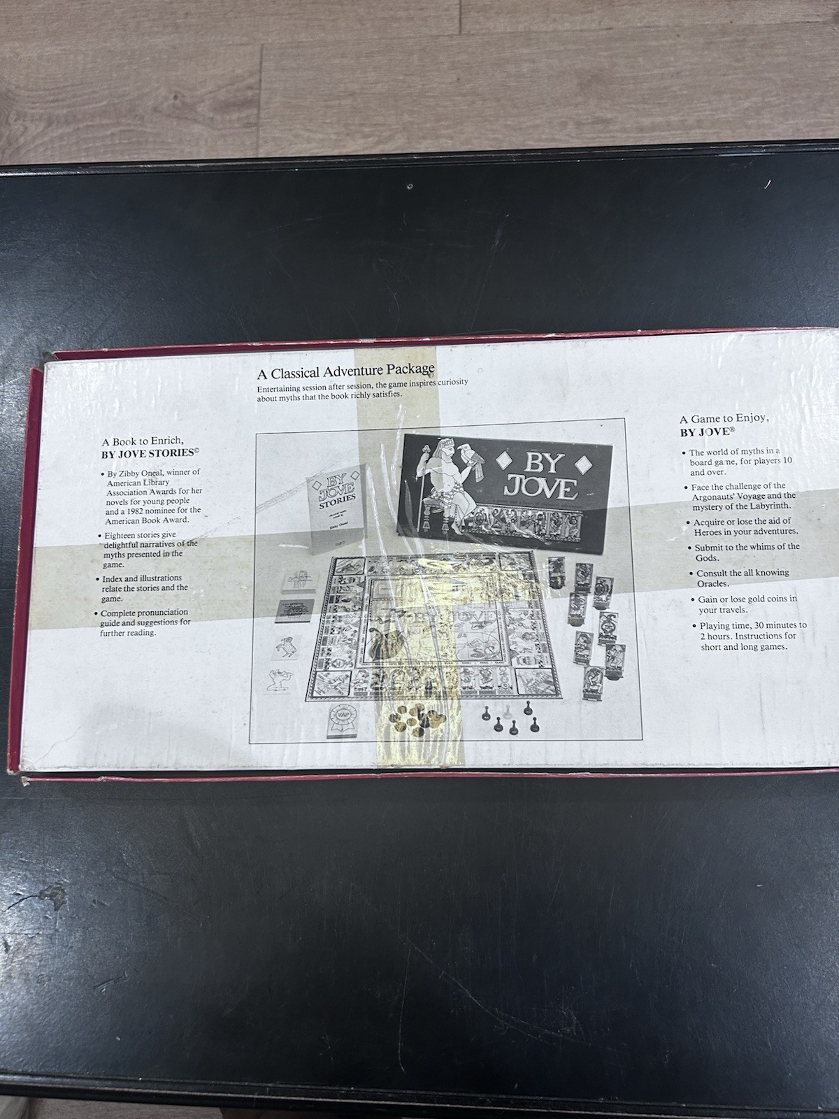 By Jove Vintage Board Game by Aristoplay Almost Complete, Box Has Issues