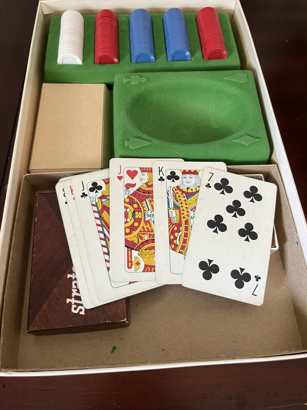 1967 Strategy Poker Game – Complete Great Condition- Fine Edition
