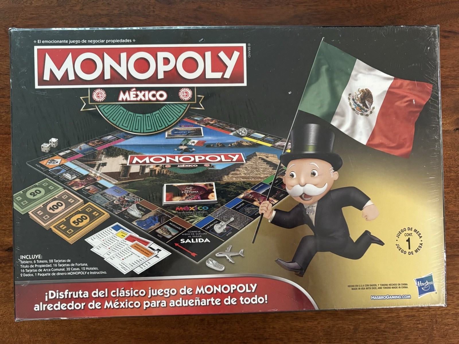2015 Monopoly Mexico Edition in Spanish Hasbro Parker Brothers NEW Sealed In-Box