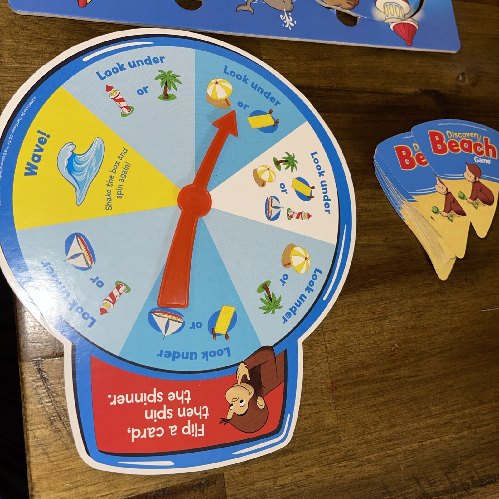 Curious George Discovery Beach Game by I Can Do That Games Complete Great Cond