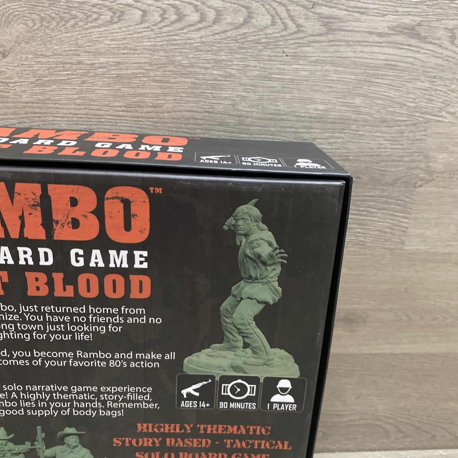 Everything Epic Board Game Rambo – The Board Game – First Blood Box EX/NM
