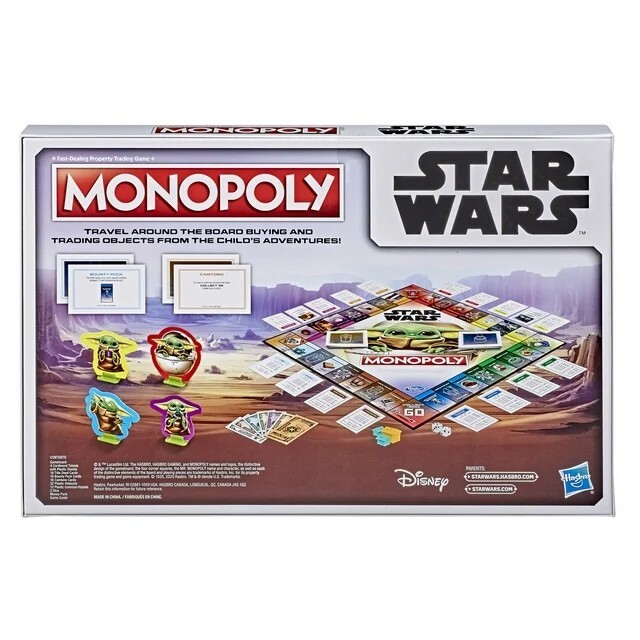 Star Wars The Mandalorian The Child Edition Monopoly Game Baby Yoda Grogu NEW