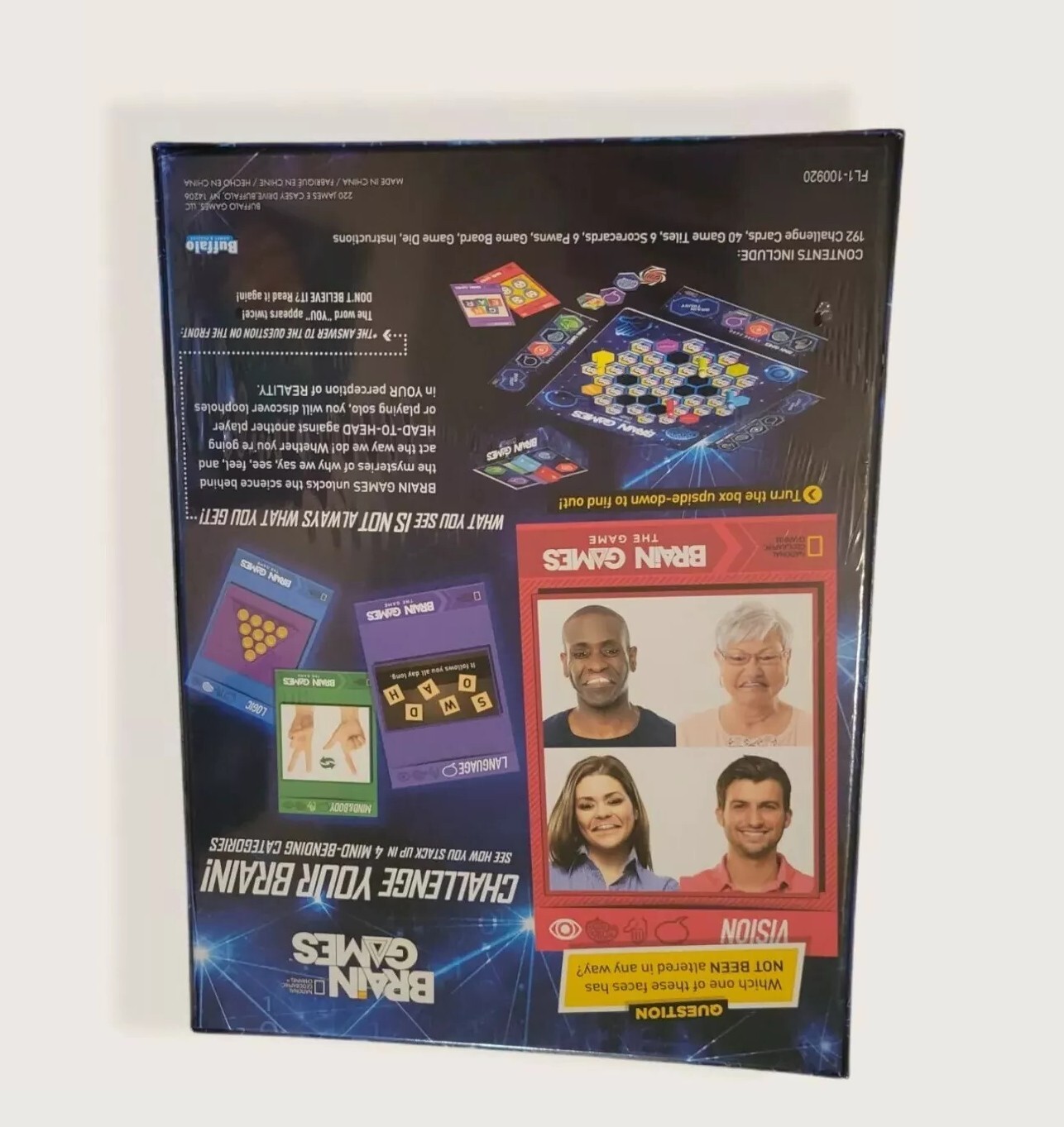 National Geographic Channel Brain Games The Game Board Game NEW SEALED