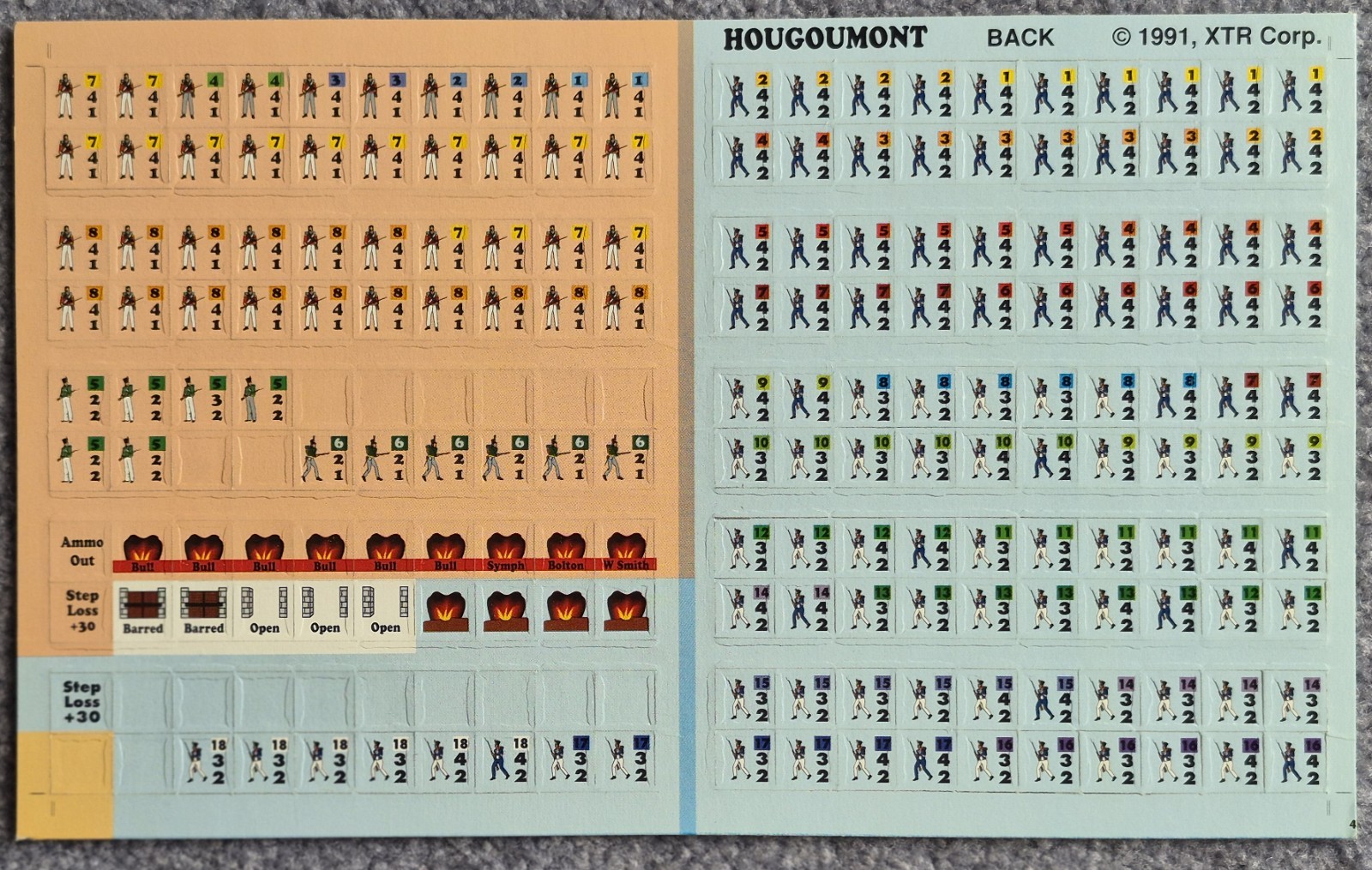 Command Magazine #11 with game: Hougoumont, Unpunched, XTR 1991