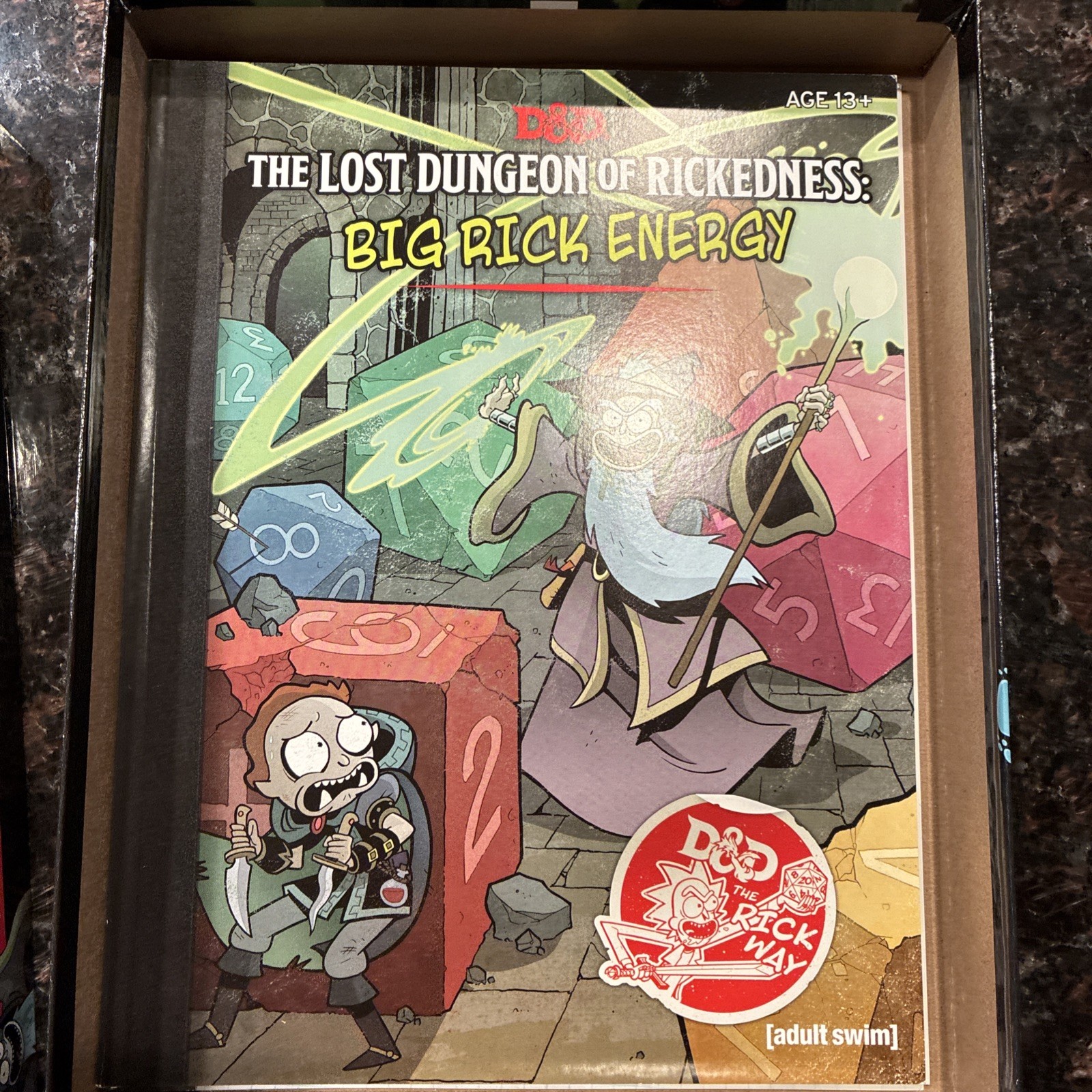 Dungeons And Dragons VS Rick And Morty D&D Tabletop Role Playing Game *No Dice