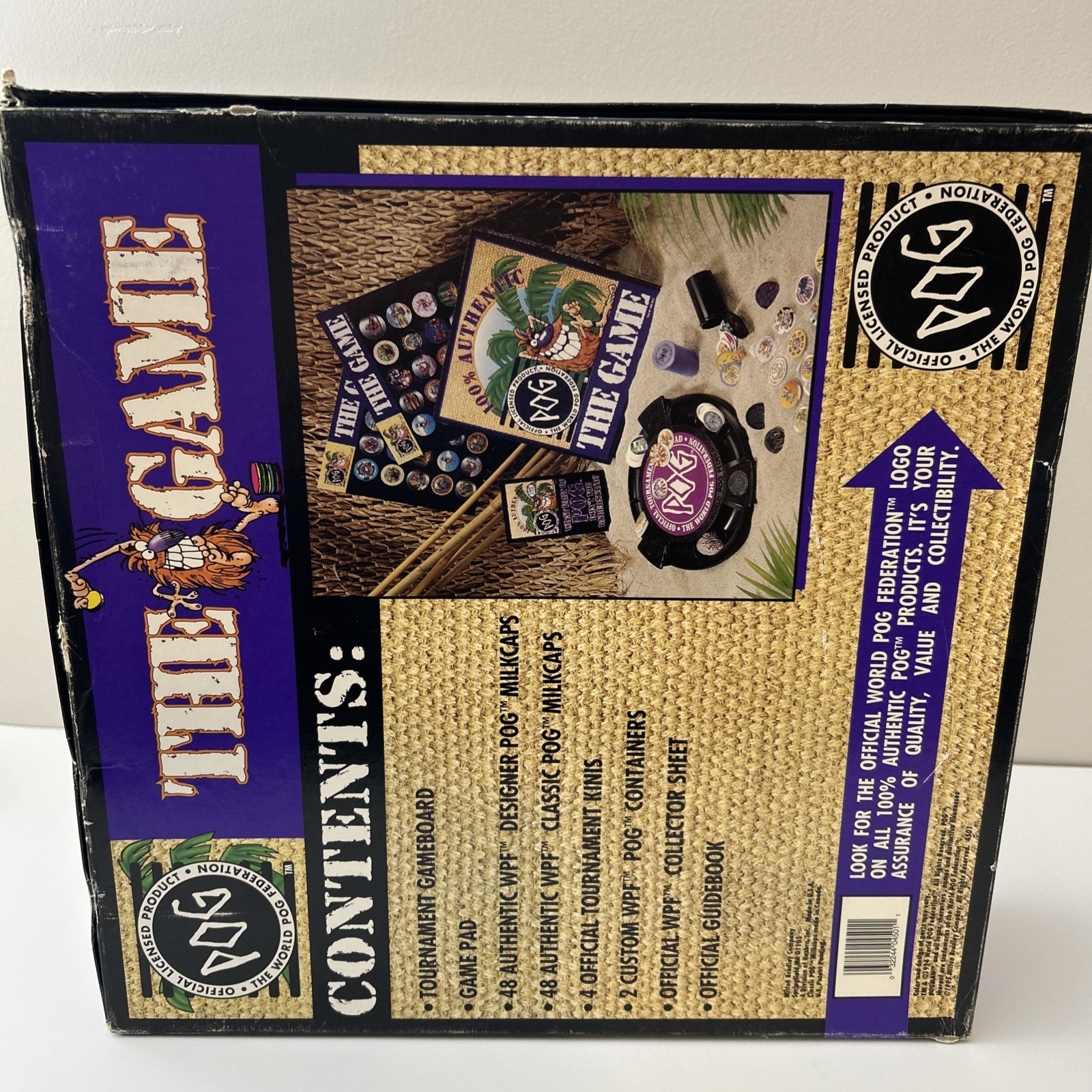 POG: The Game (1994) Near Complete + Extra POGs & Slammers Excellent World WPF