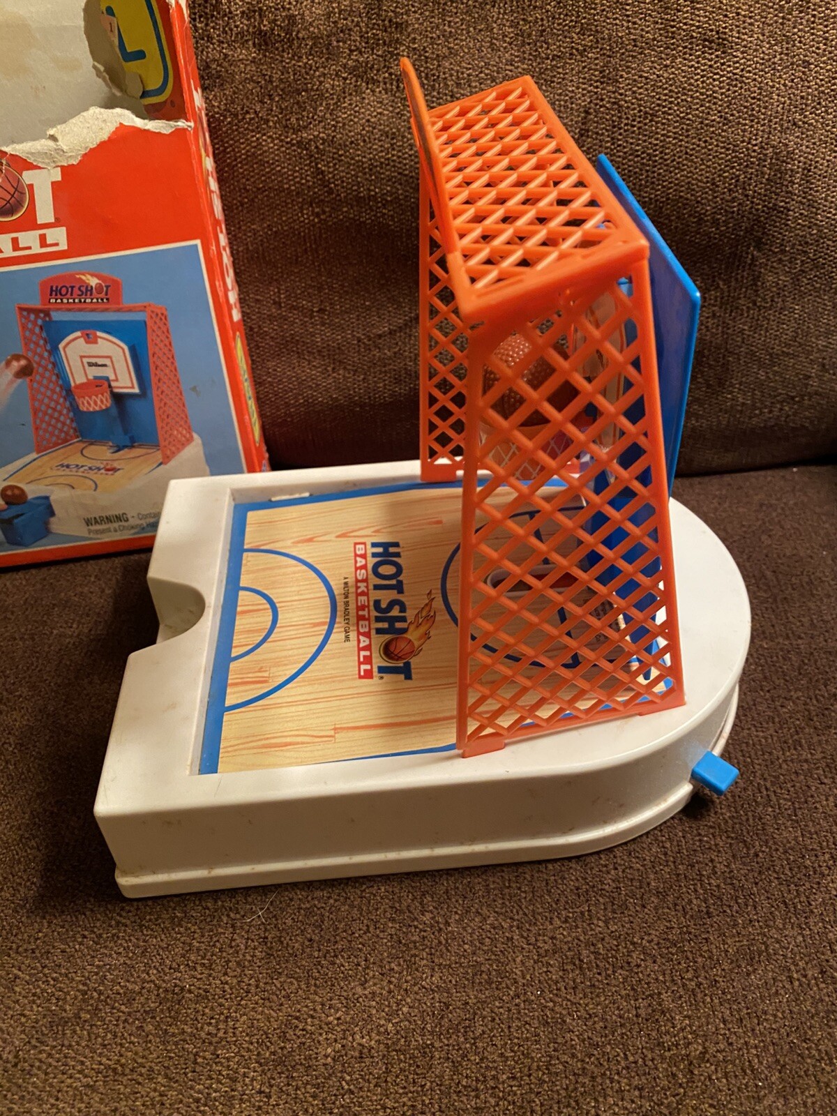 Hot Shot Basketball MB Travel Games 1992 INCOMPLETE