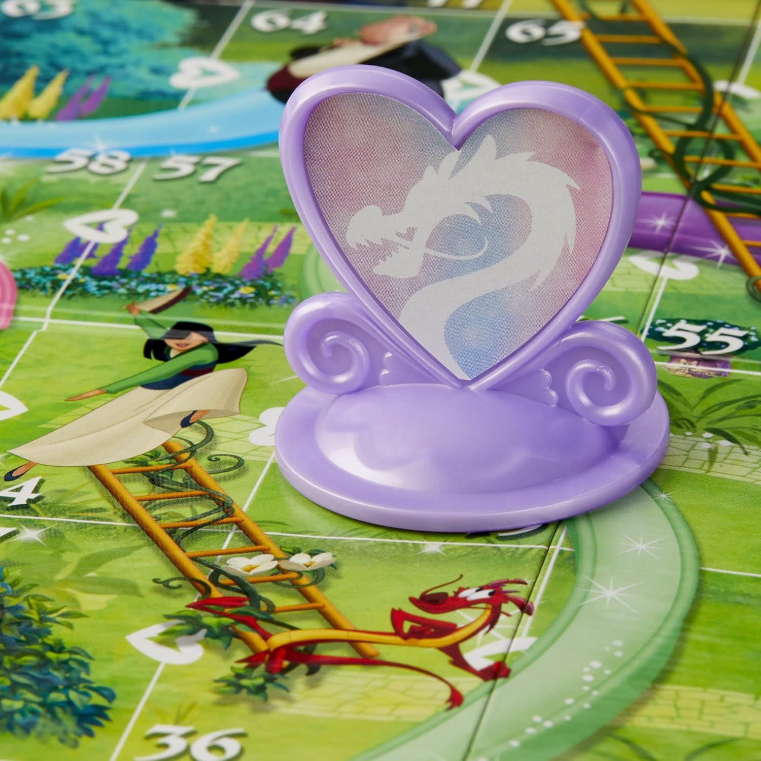 Gaming Chutes and Ladders: Disney Princess Edition Board Game for Kids Ages 3