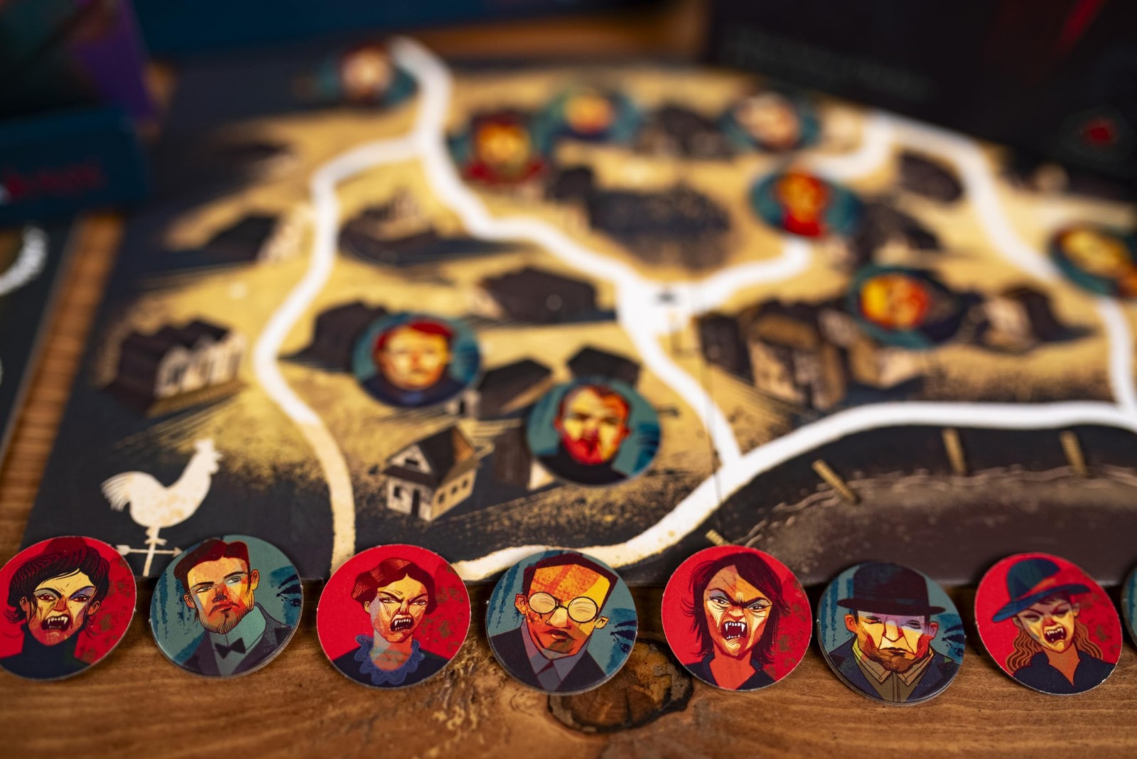 25Th Century Games Dracula Vs Van Helsing Intense 2-Player Strategy Duel Card