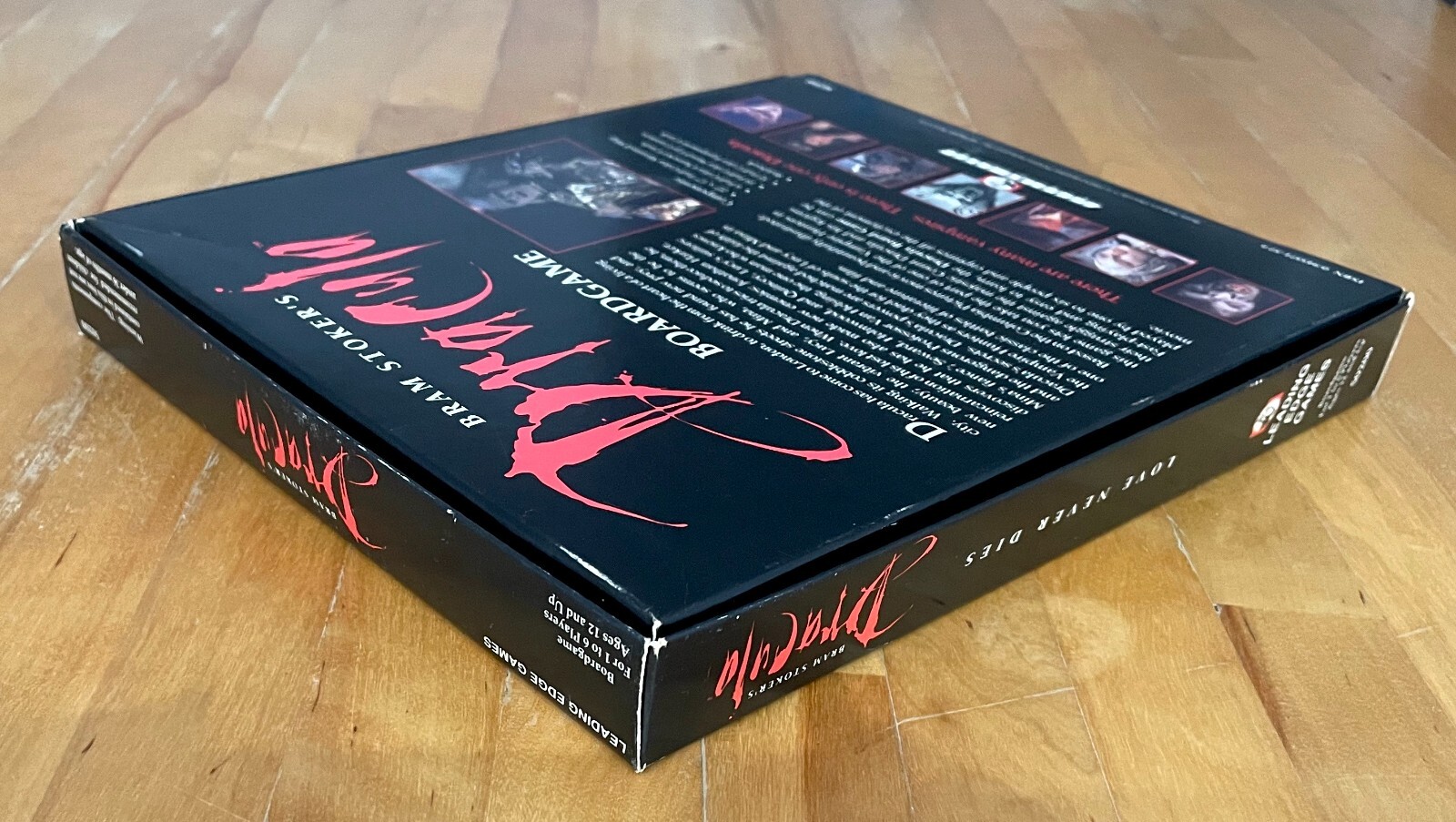 BRAM STOKER’S DRACULA BOARD GAME – COMPLETE & UNPUNCHED – LEADING EDGE GAMES