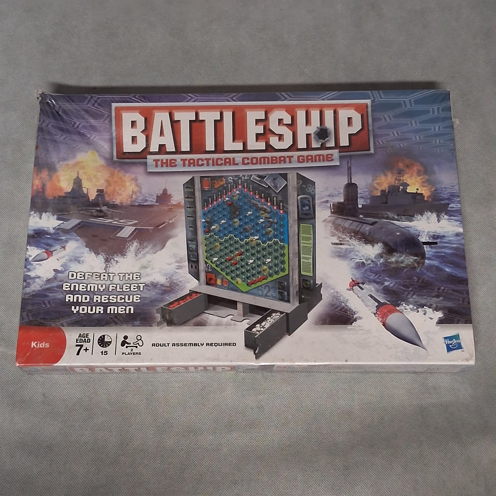 Battleship Tactical Combat Game New in Box – Slightly Crushed