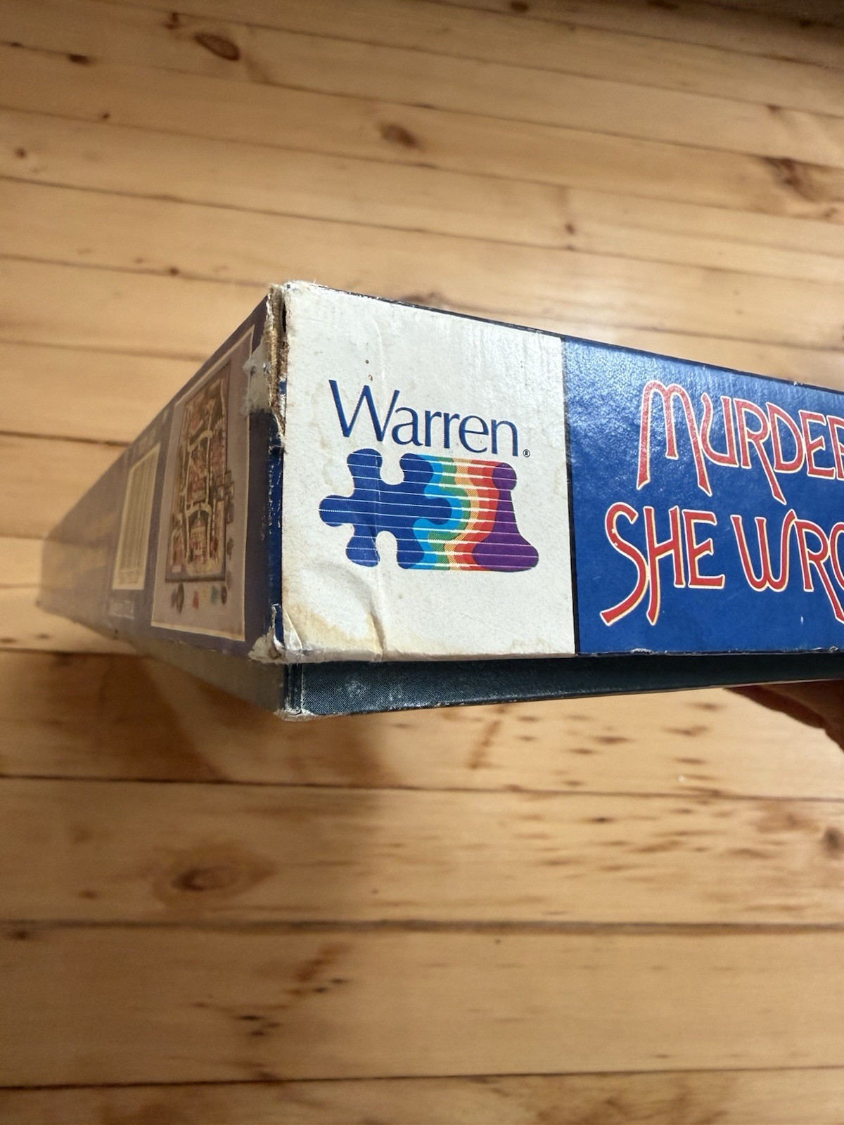 Murder She Wrote Board Game Angela Lansbury Vintage 1985 Warren COMPLETE NICE
