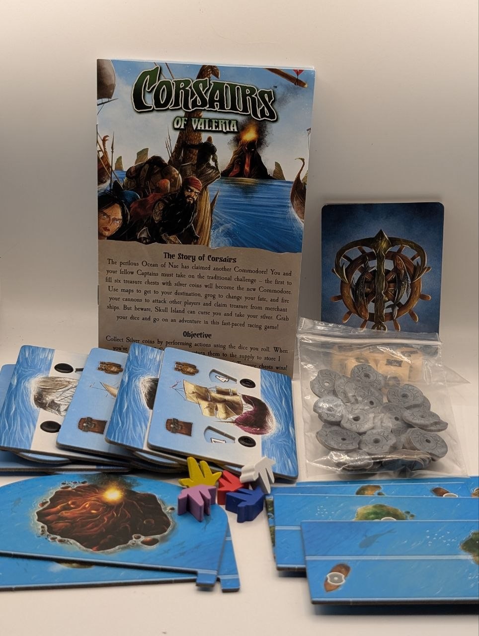 Corsairs of Valeria Pirate Dice Board Game Daily Magic Games 1-5 Players 2018