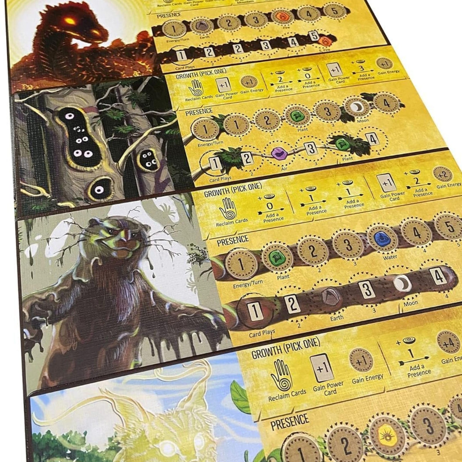Greater Than Games Horizons of Spirit Island Punchboard Panels One Size, Grey