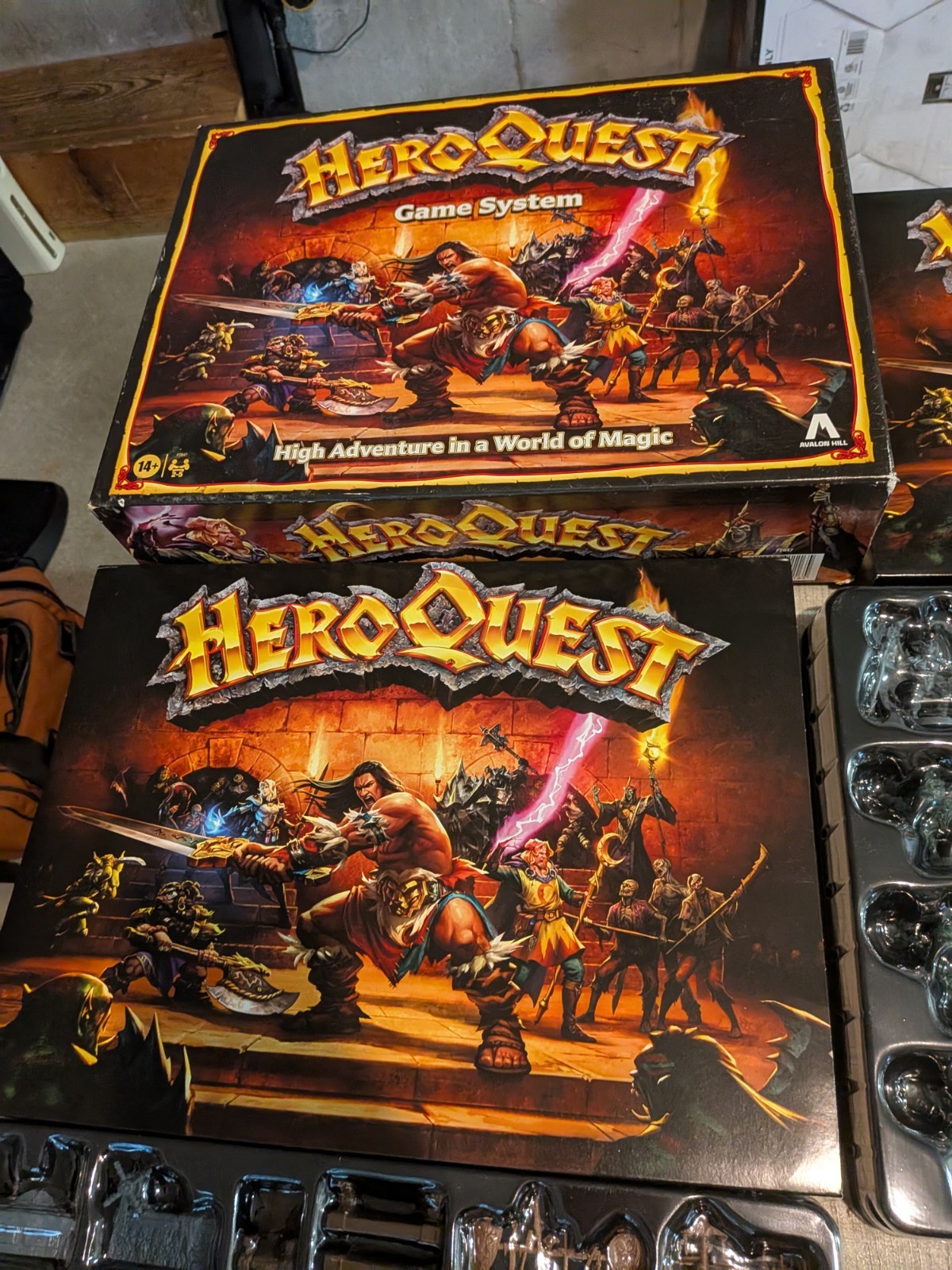 New! Hasbro Avalon Hill HeroQuest Game System Tabletop Board Game