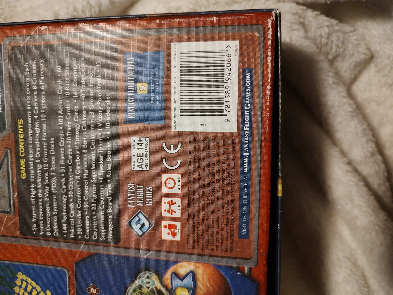 Twilight Imperium Third Edition Board Game Fantasy Flight Games CIB Complete