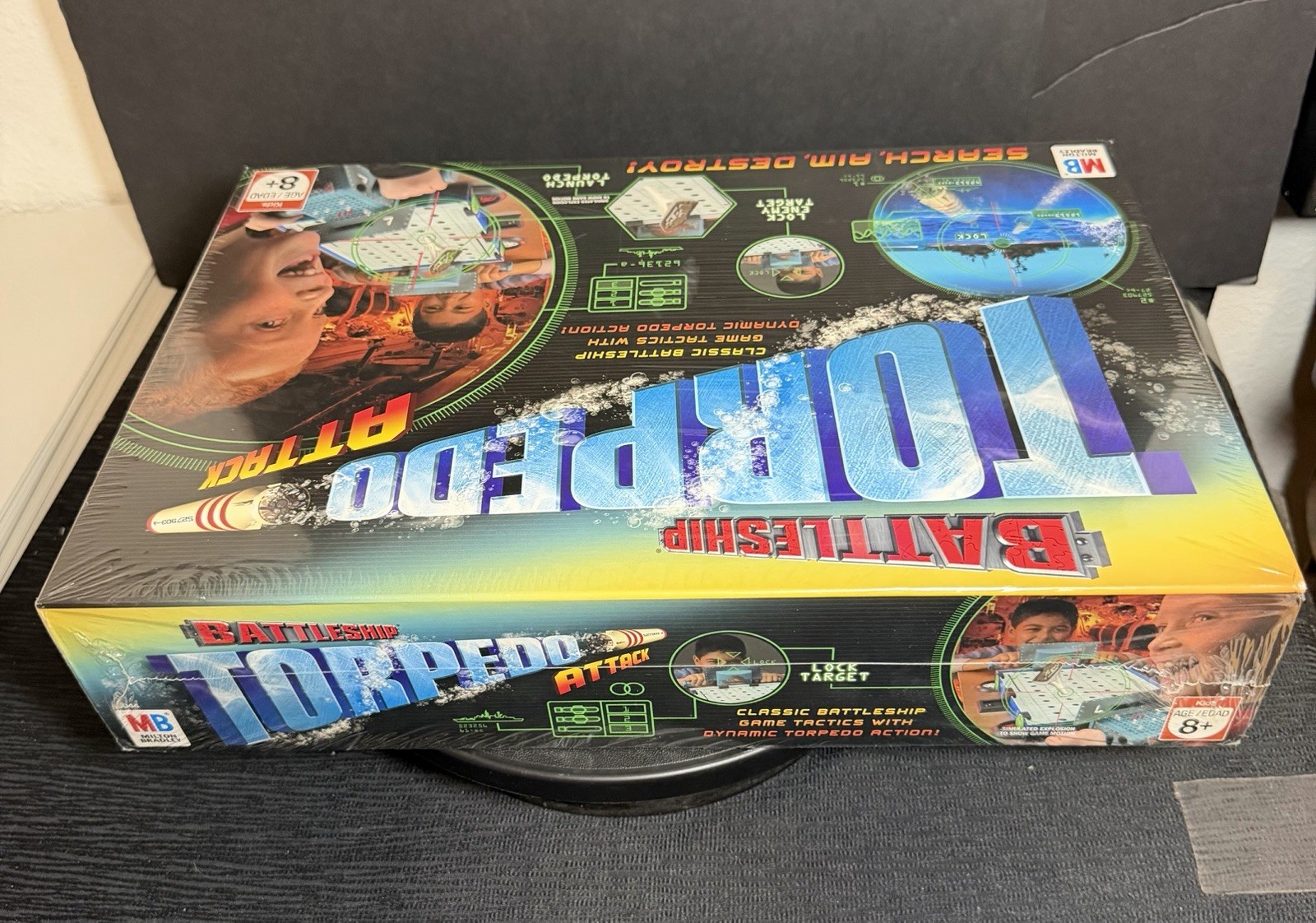 Battleship Torpedo Attack Board Game Hasbro 2007 Milton Bradley New Sealed