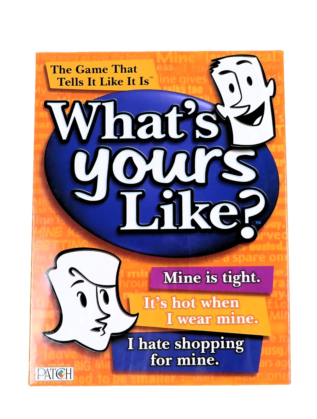 What’s Yours Like? Party Game 2007 by Patch Products New